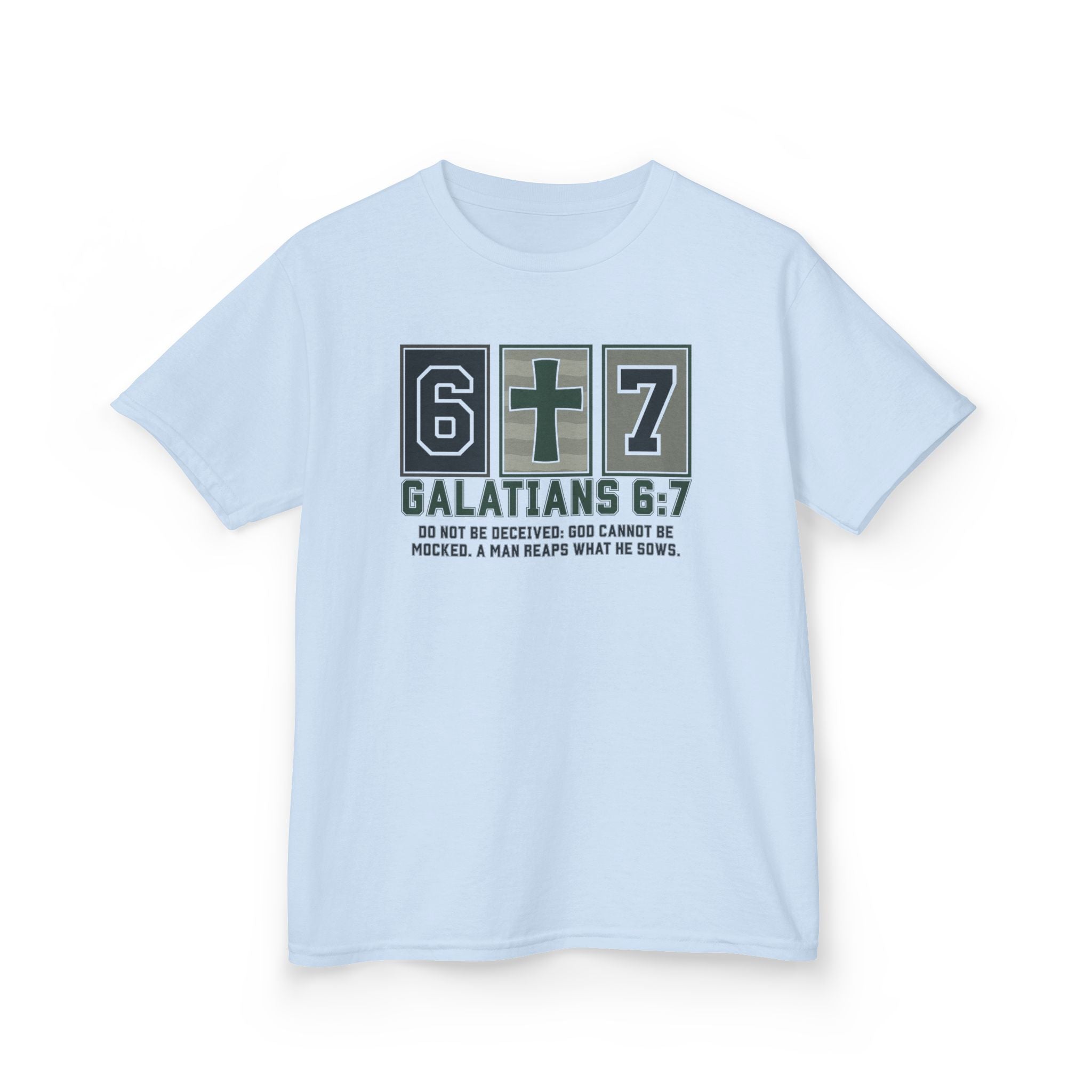 Kids Tee - Boys 6:7 Scripture Design
