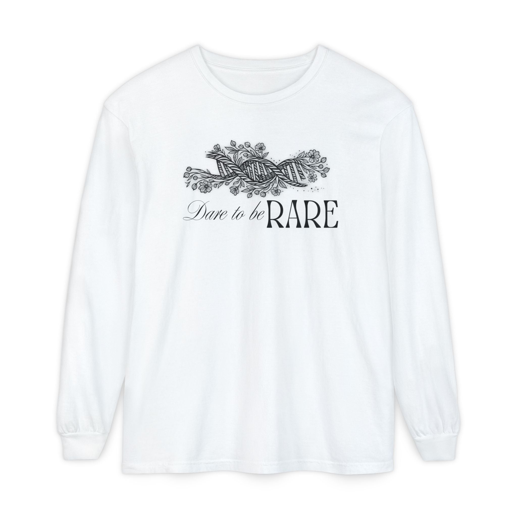Long Sleeve T-Shirt Dare to be Rare Design