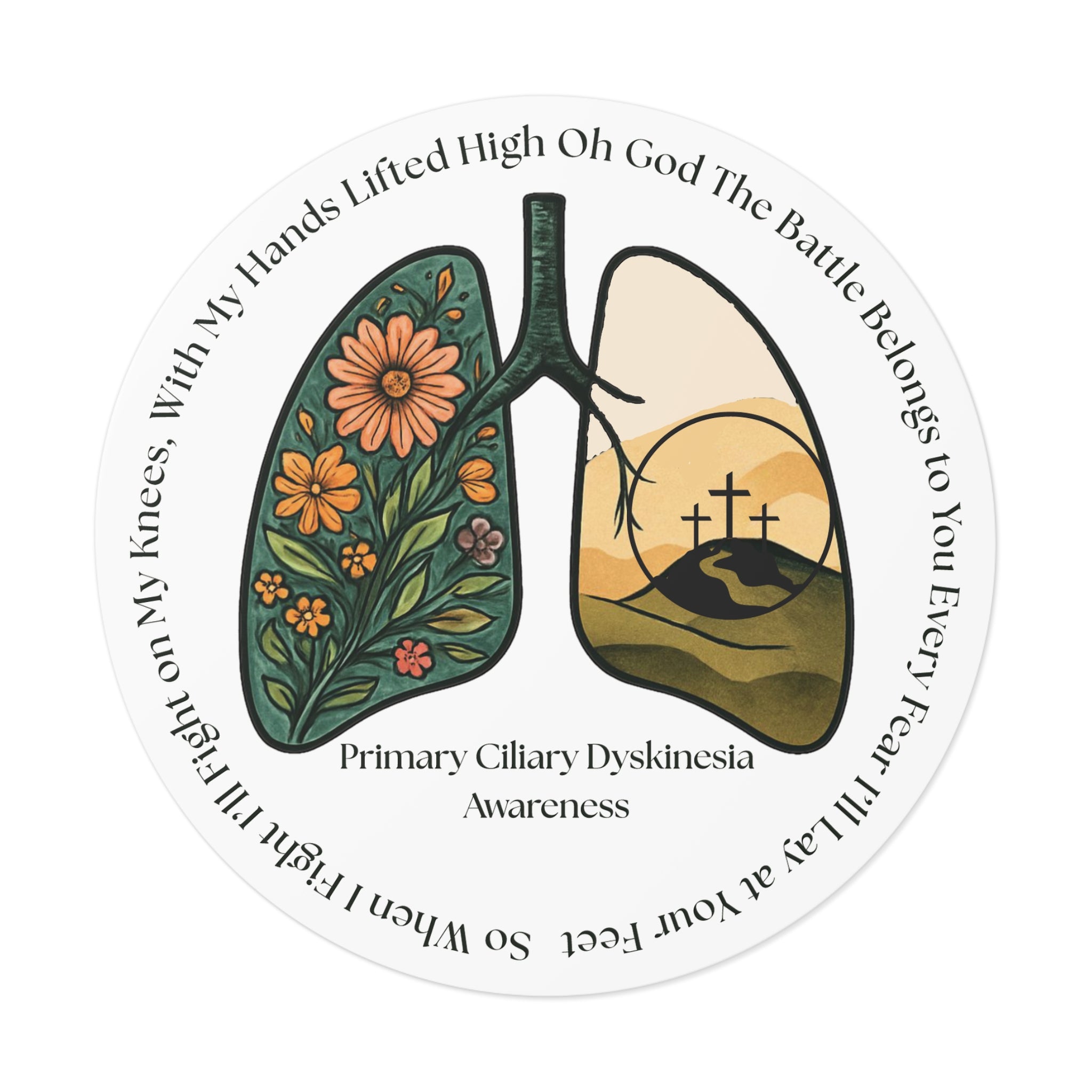Vinyl Sticker - PCD Battle Belongs to You