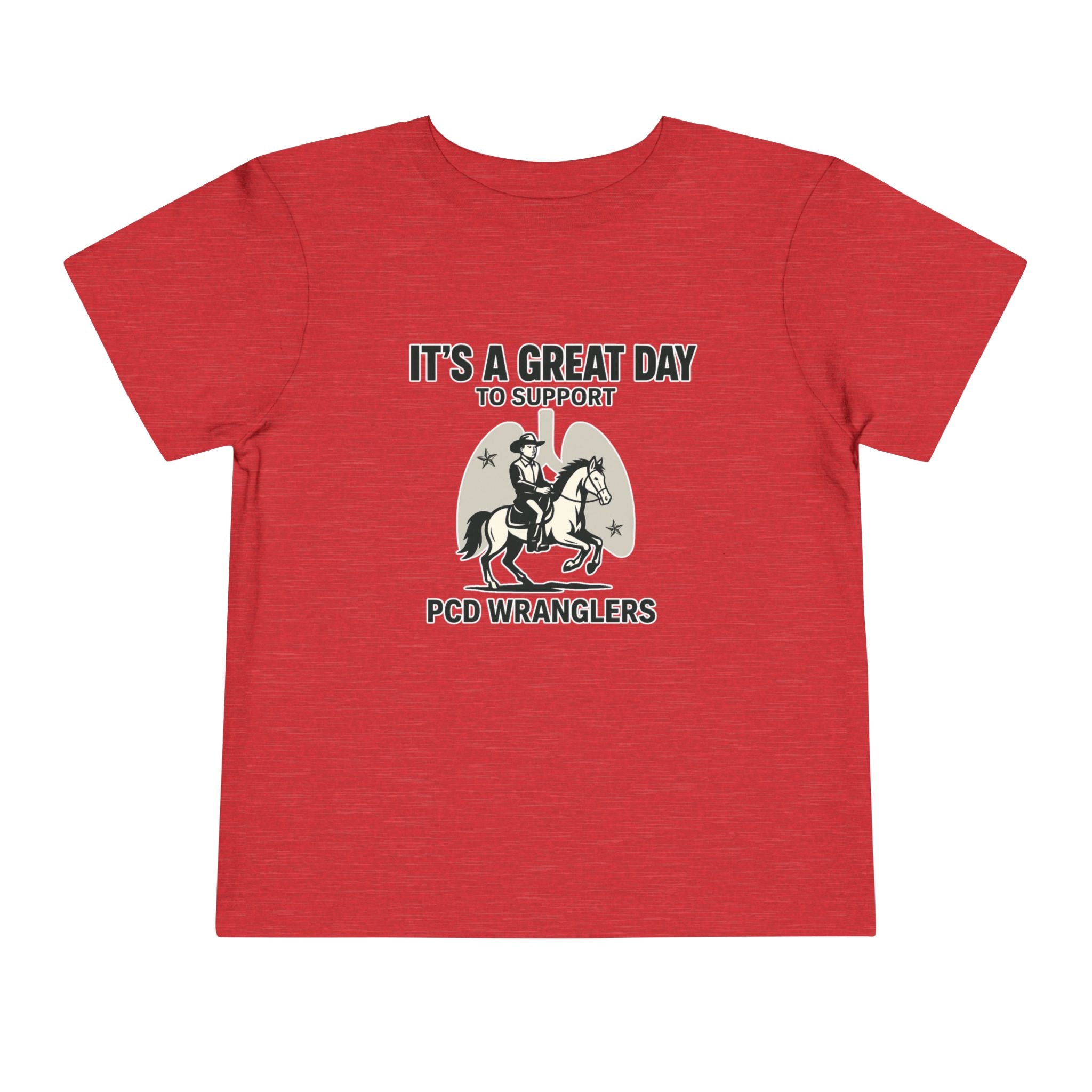 Toddler Tee - Great Day to Support PCD Wranglers Toddler