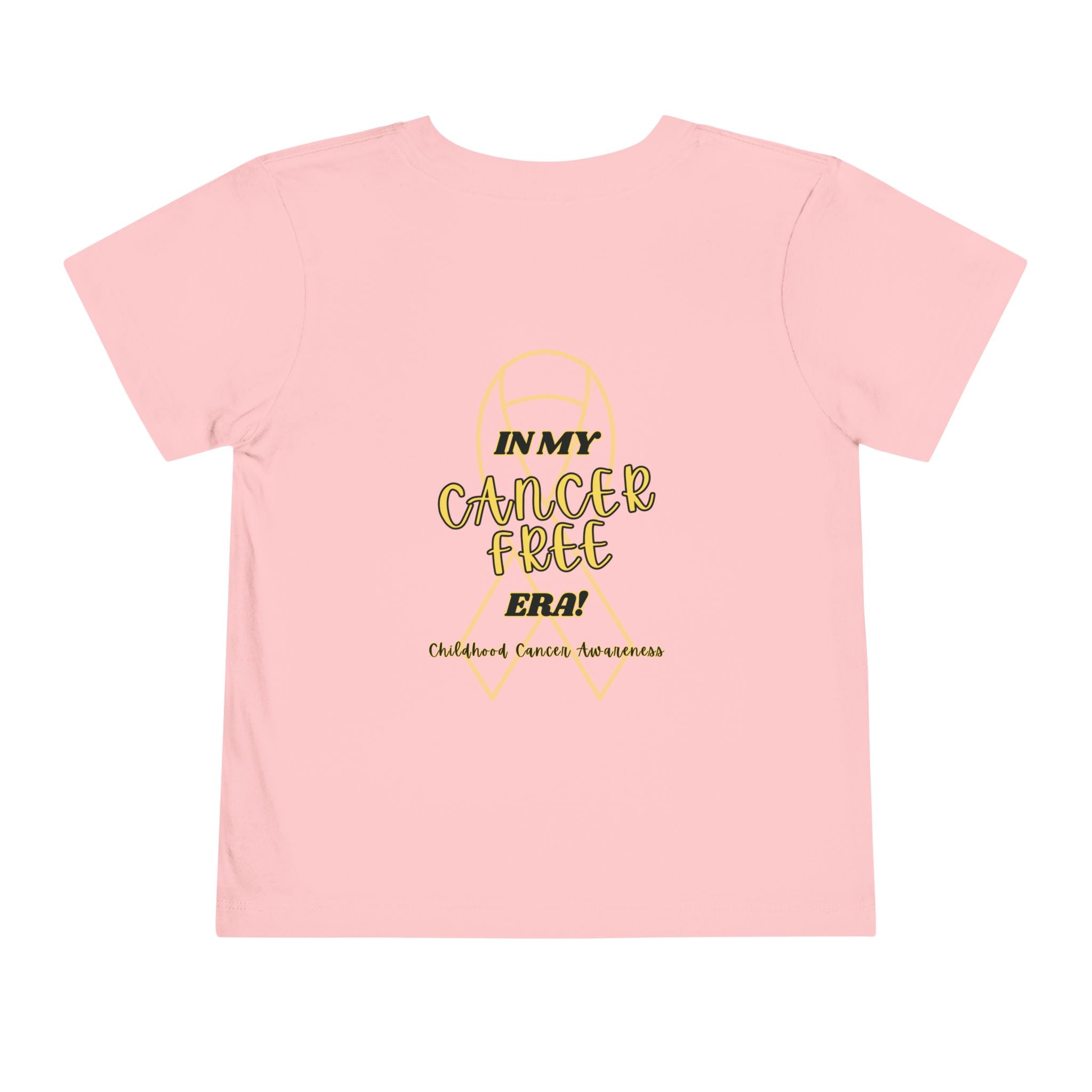 Toddler Childhood Cancer Free Era tee