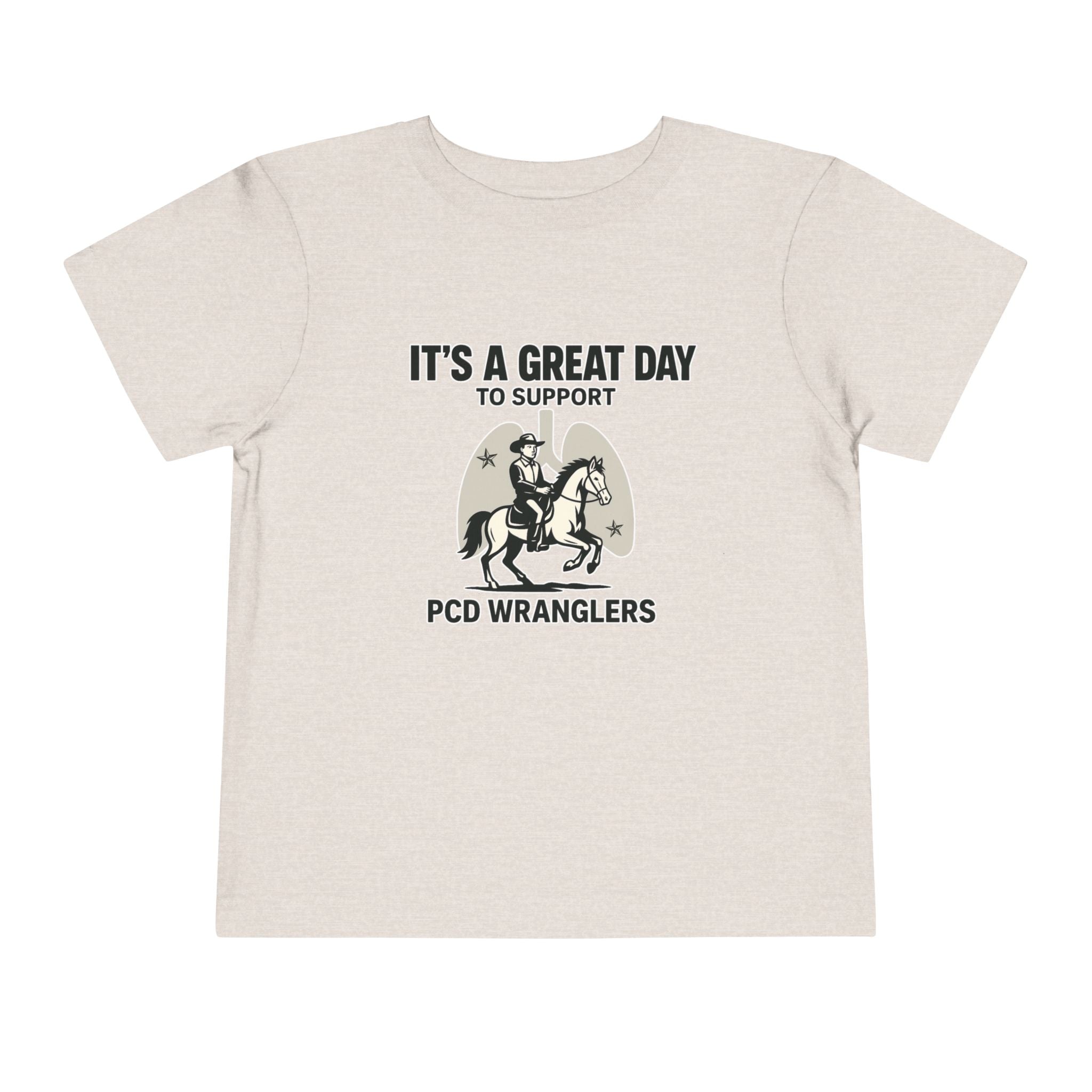 Toddler Tee - Great Day to Support PCD Wranglers Toddler