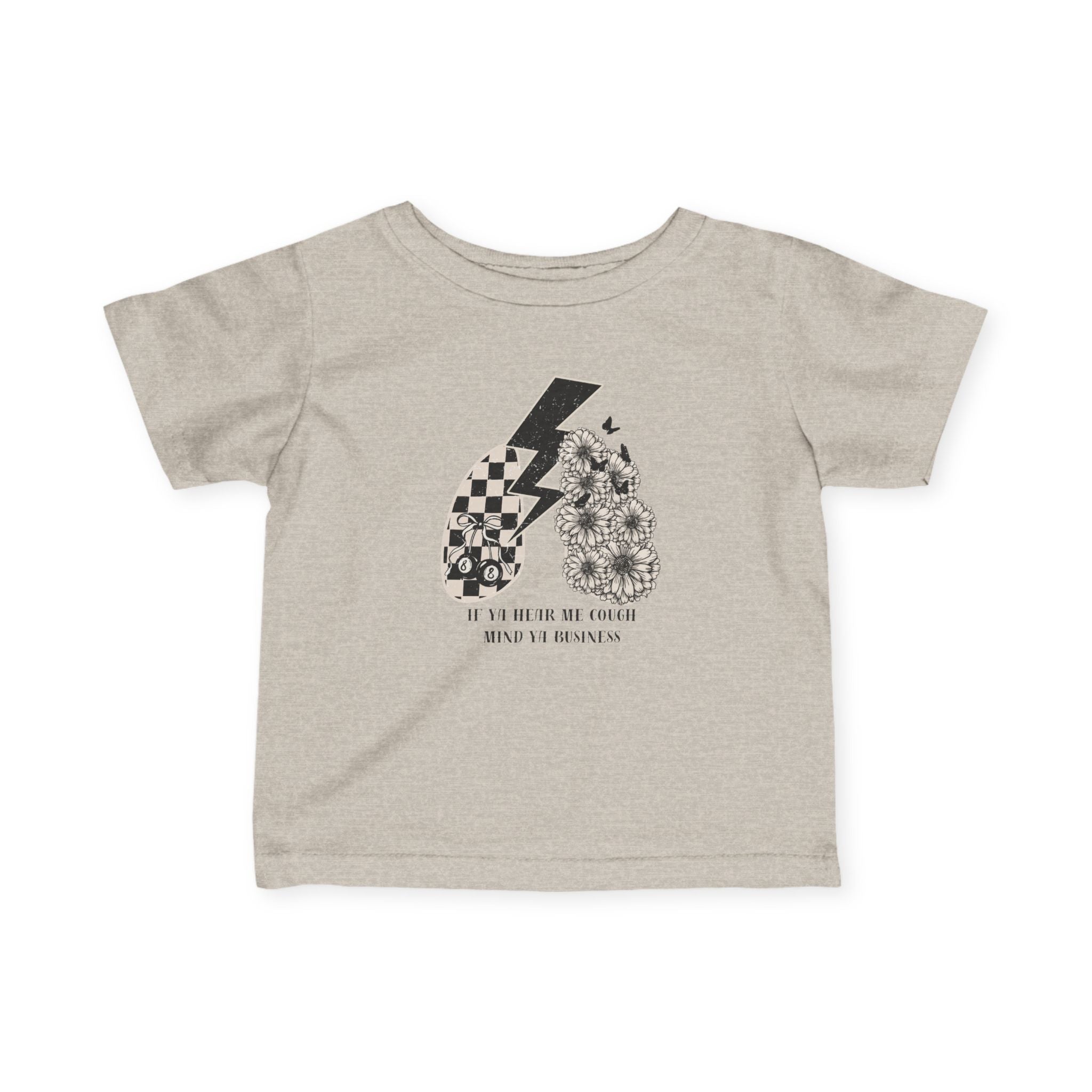 Infant Tee - Lungs Mind ya Business