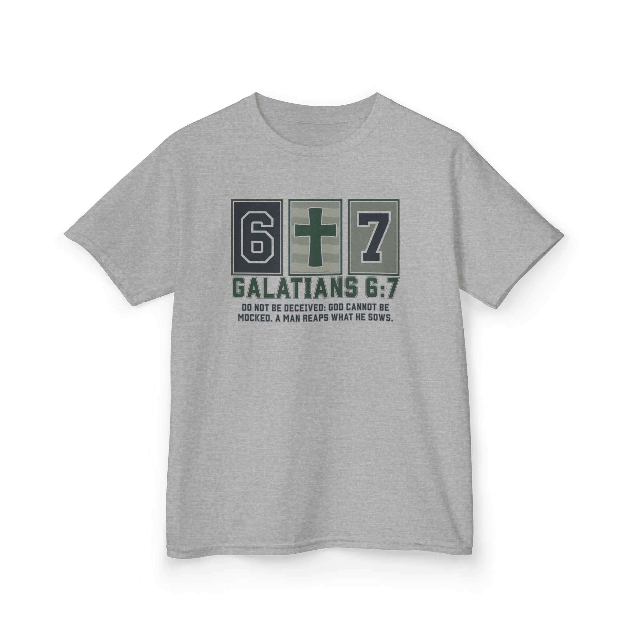 Kids Tee - Boys 6:7 Scripture Design
