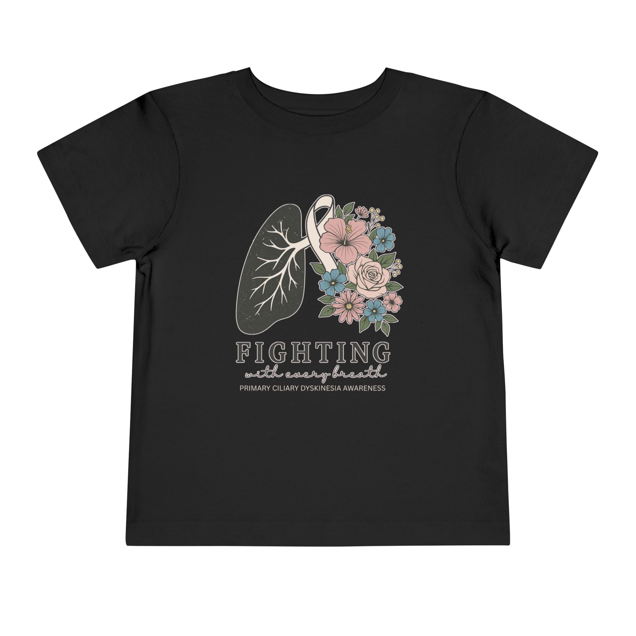 PCD Toddler Tee- Fighting with Every Breath