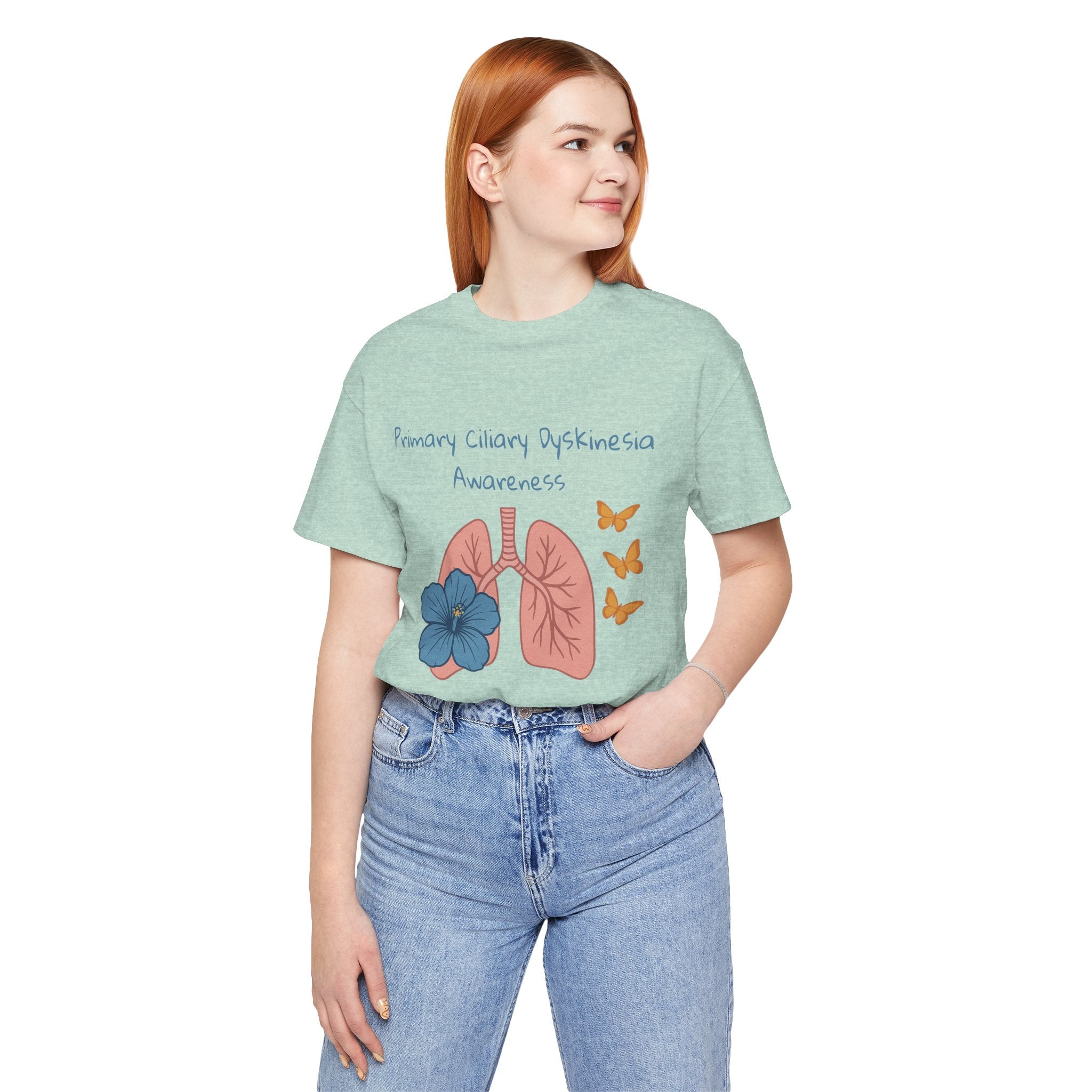 PCD Just Breathe Awareness T-Shirt