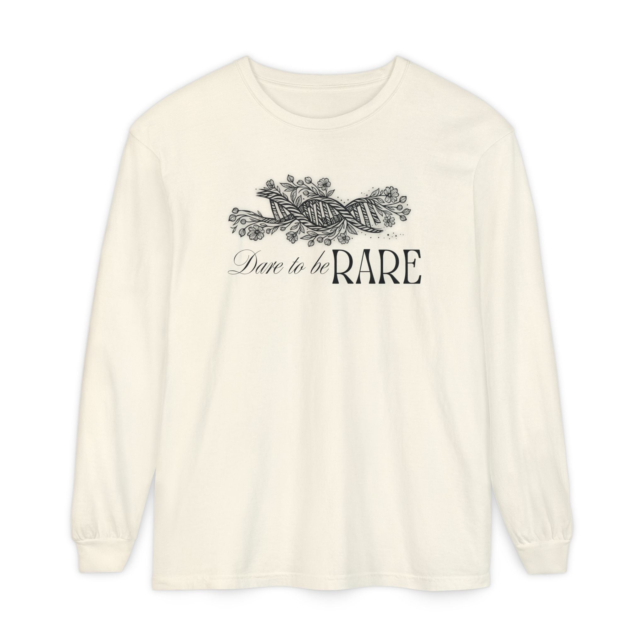 Long Sleeve T-Shirt Dare to be Rare Design
