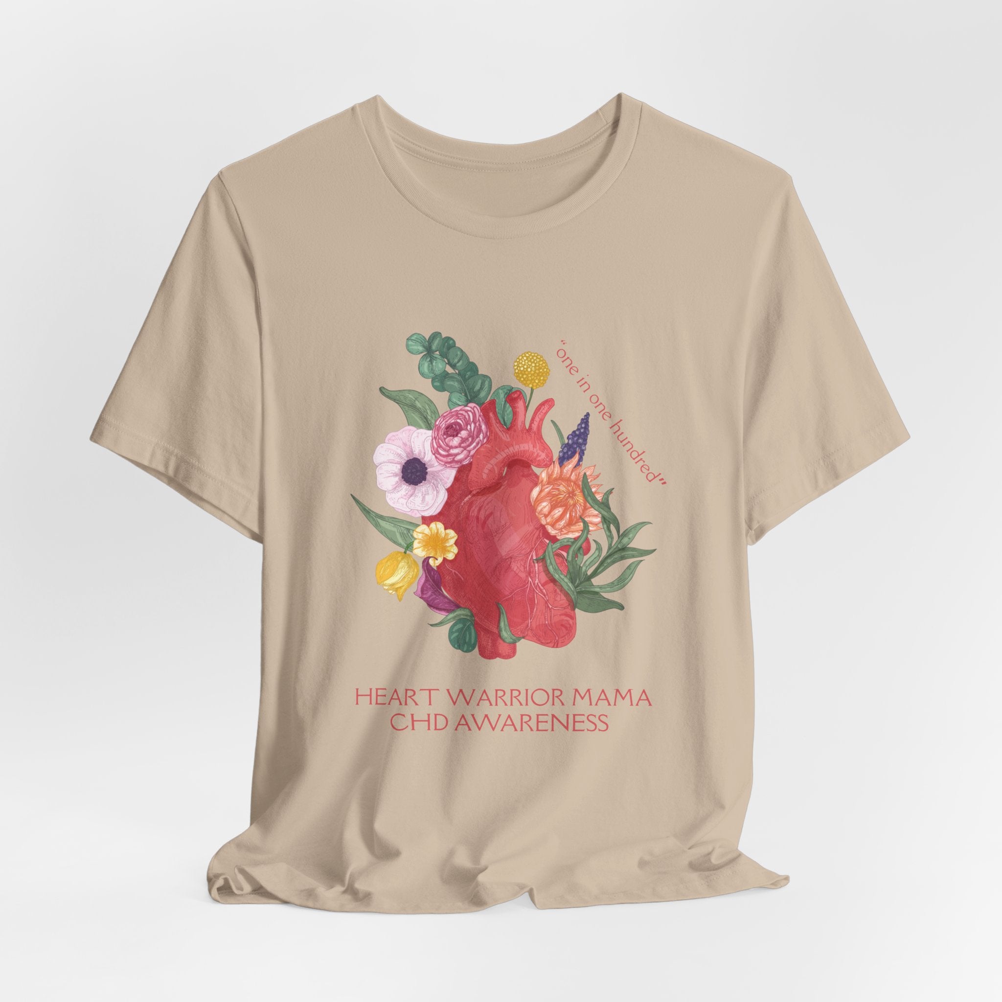 Heart Warrior Mama CHD Awareness Tee