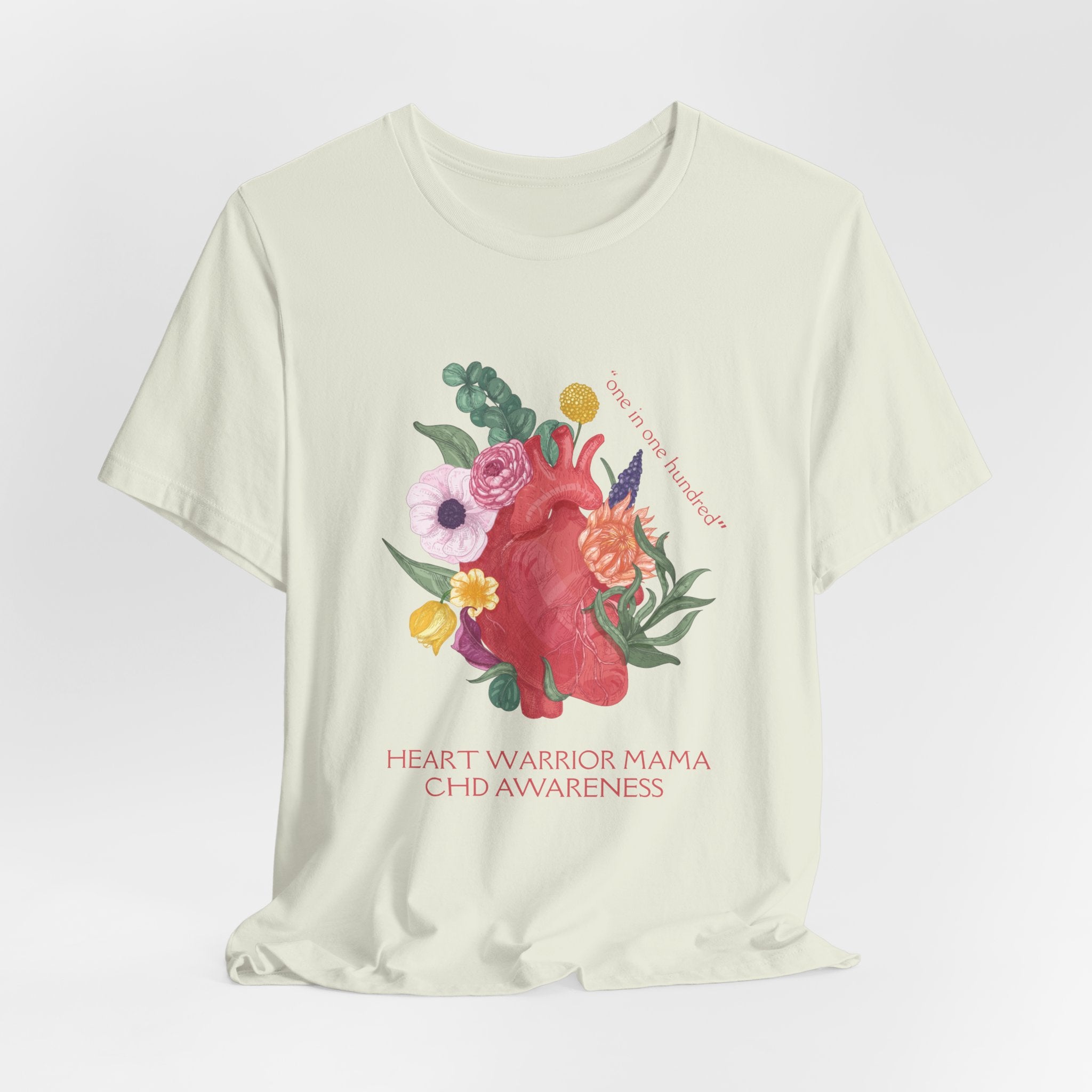 Heart Warrior Mama CHD Awareness Tee