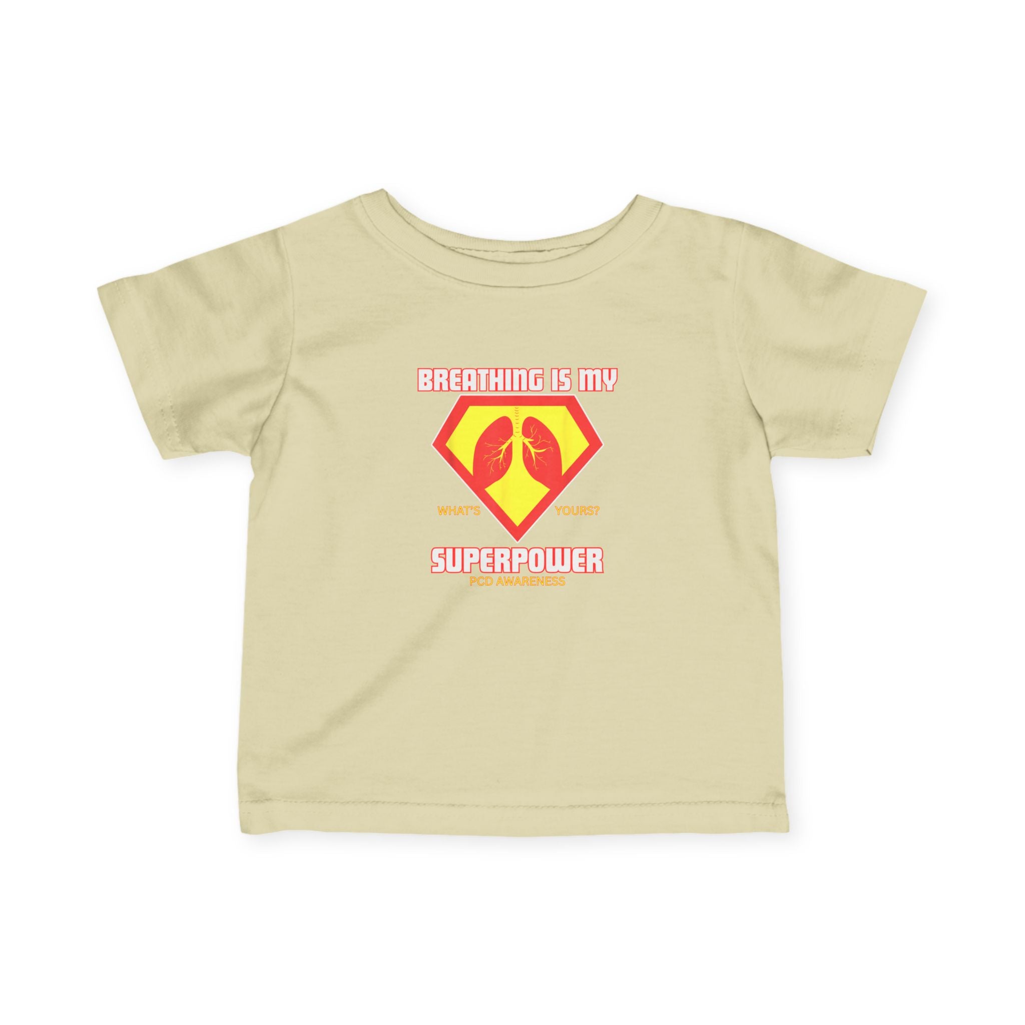 Infant Tee - Breathing is my superpower PCD