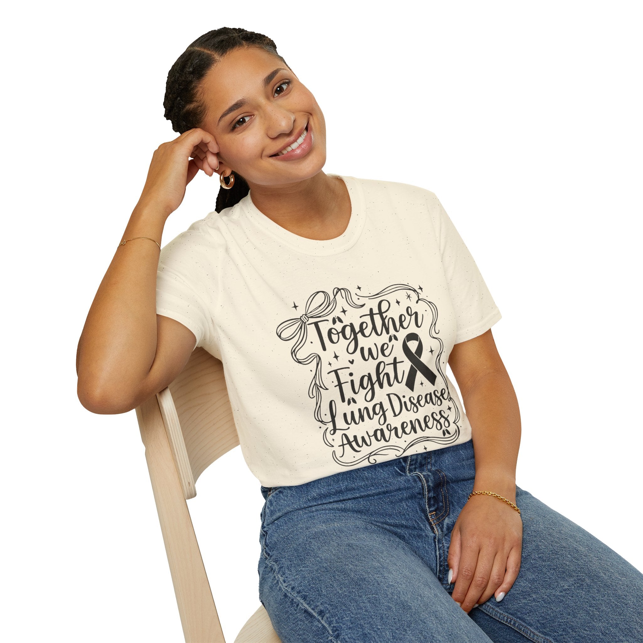 Lung Disease Awareness T-Shirt- Together We Fight