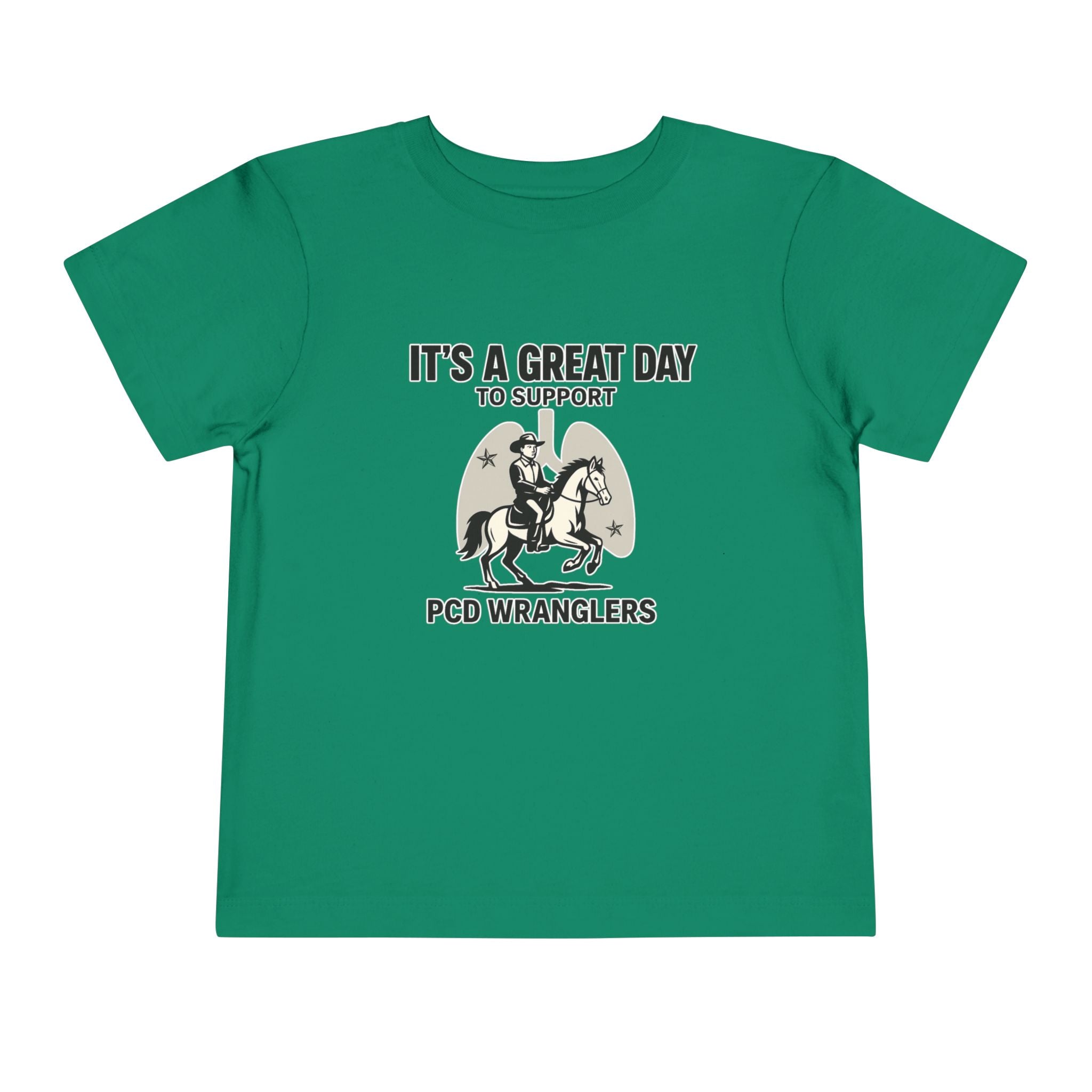 Toddler Tee - Great Day to Support PCD Wranglers Toddler