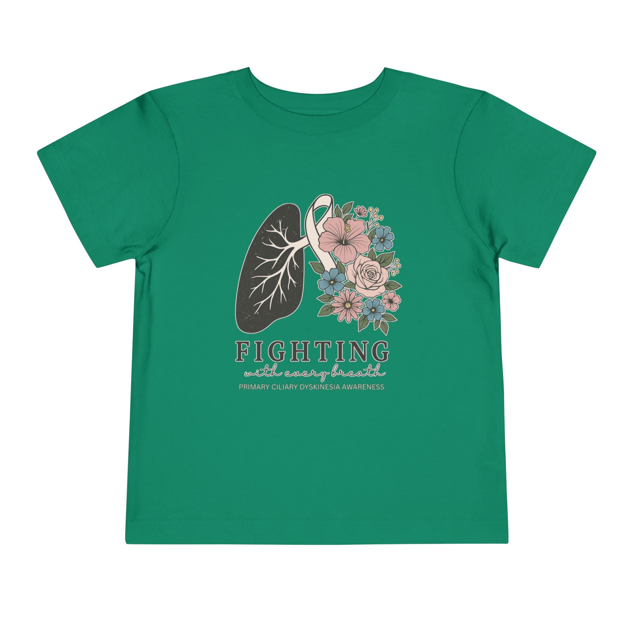 PCD Toddler Tee- Fighting with Every Breath