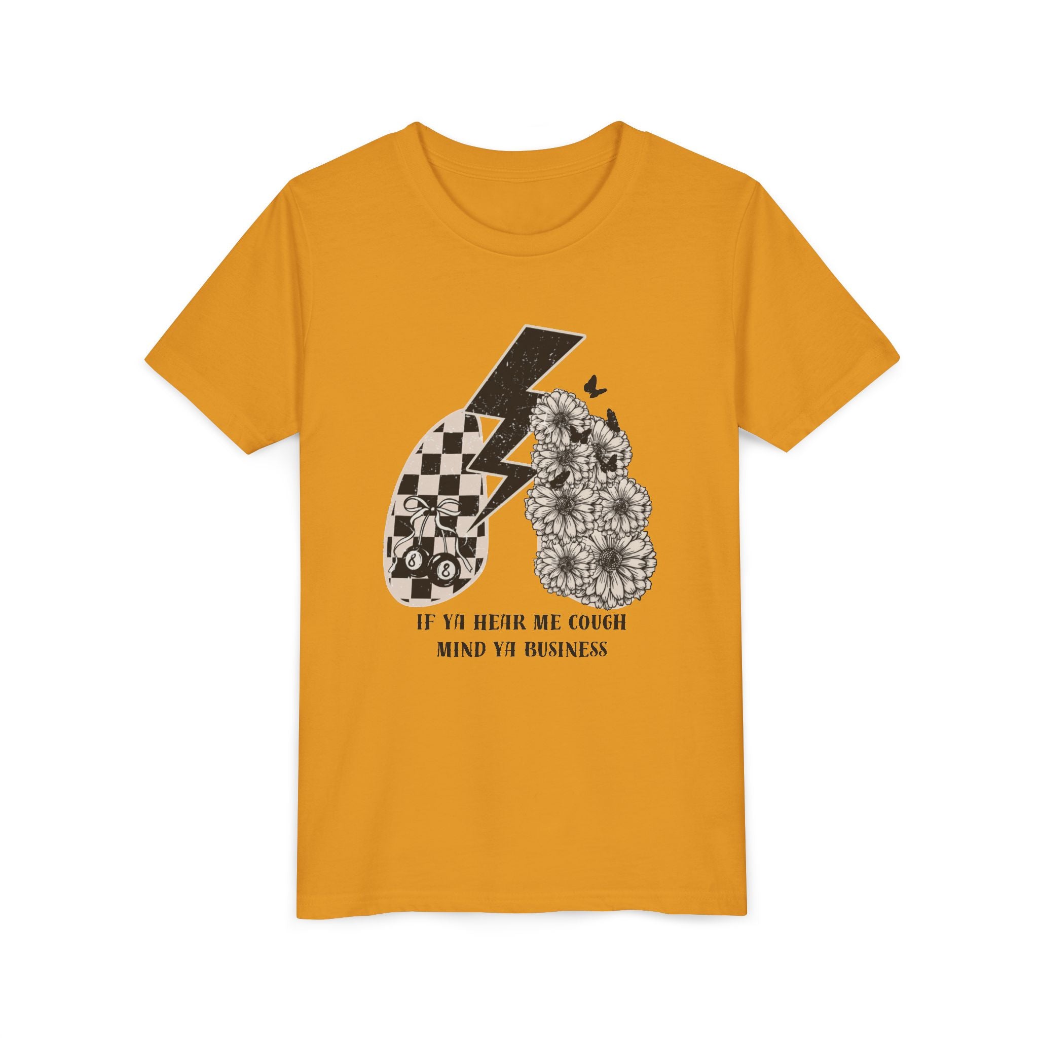 Lungs Mind Ya Business Tee- Youth