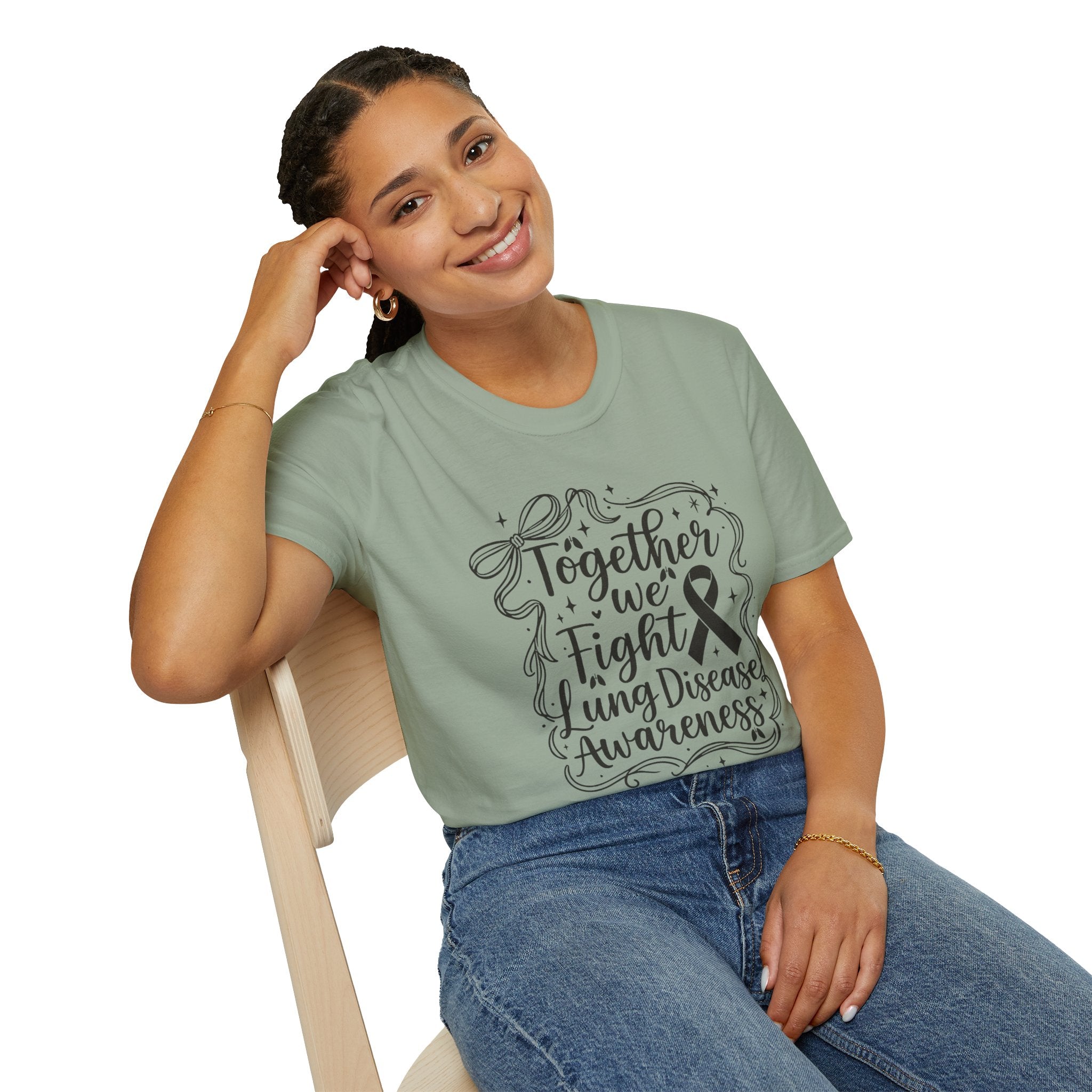 Lung Disease Awareness T-Shirt- Together We Fight
