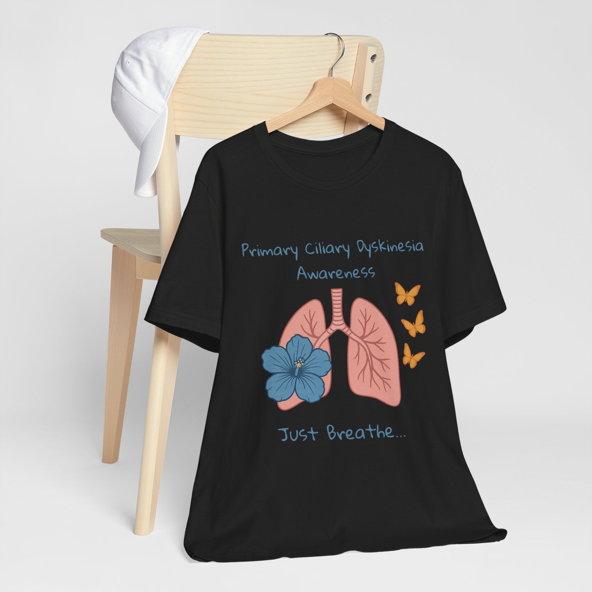 PCD Just Breathe Awareness T-Shirt