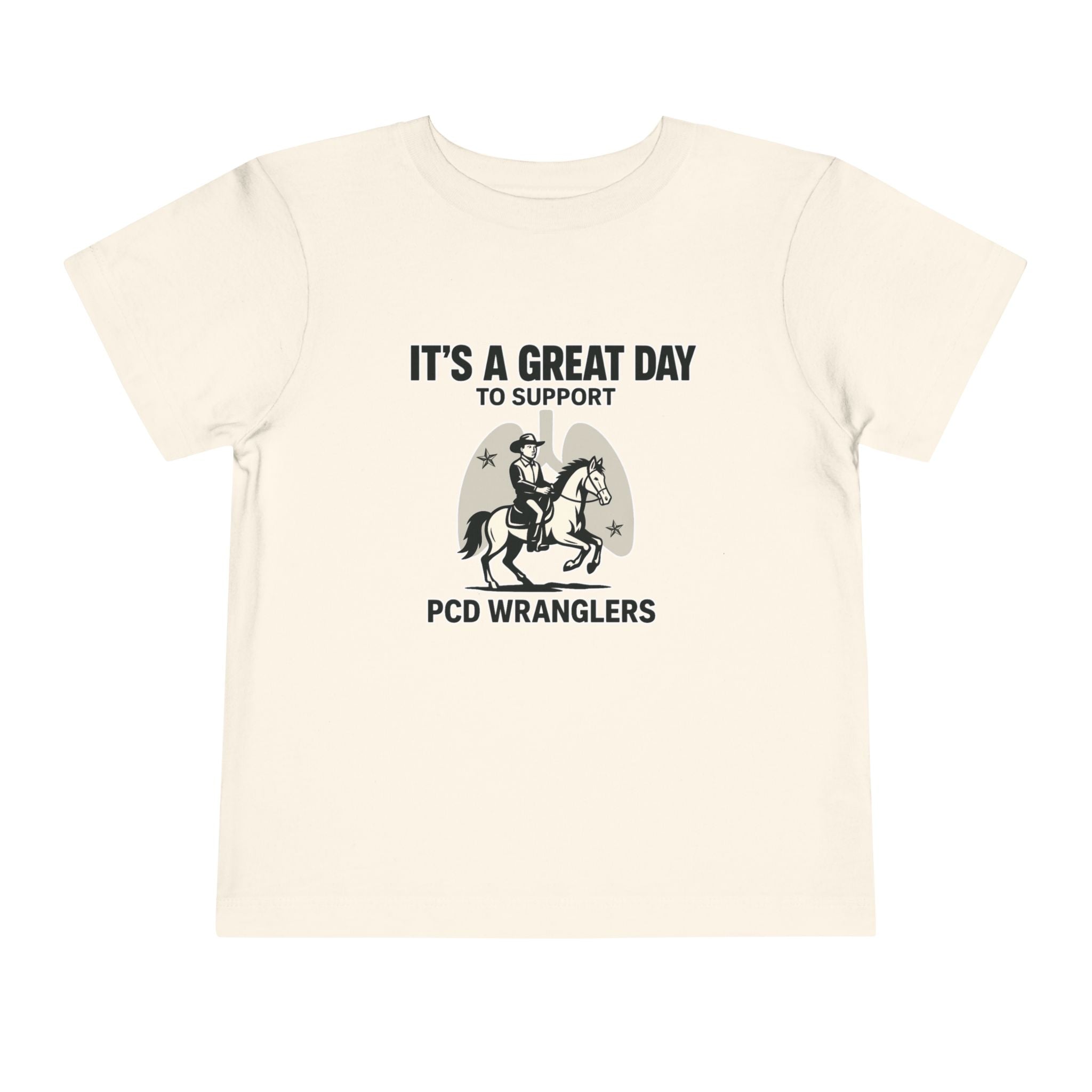 Toddler Tee - Great Day to Support PCD Wranglers Toddler