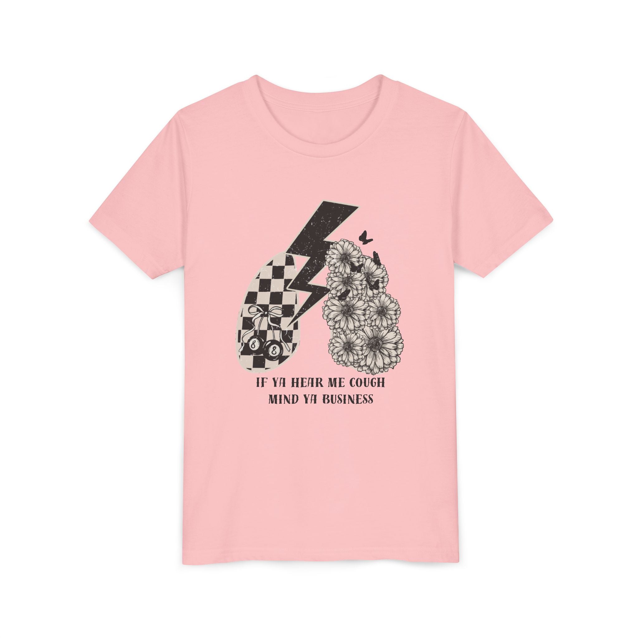 Lungs Mind Ya Business Tee- Youth