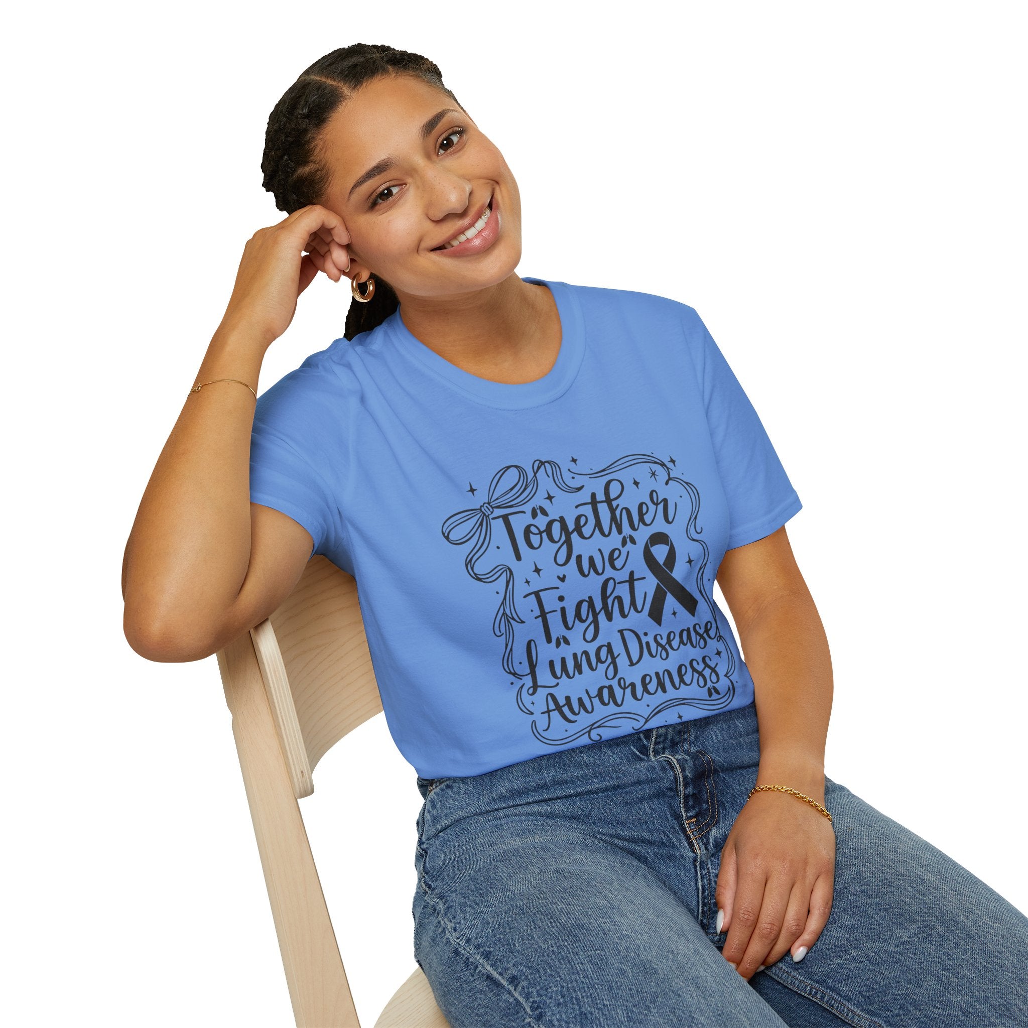 Lung Disease Awareness T-Shirt- Together We Fight
