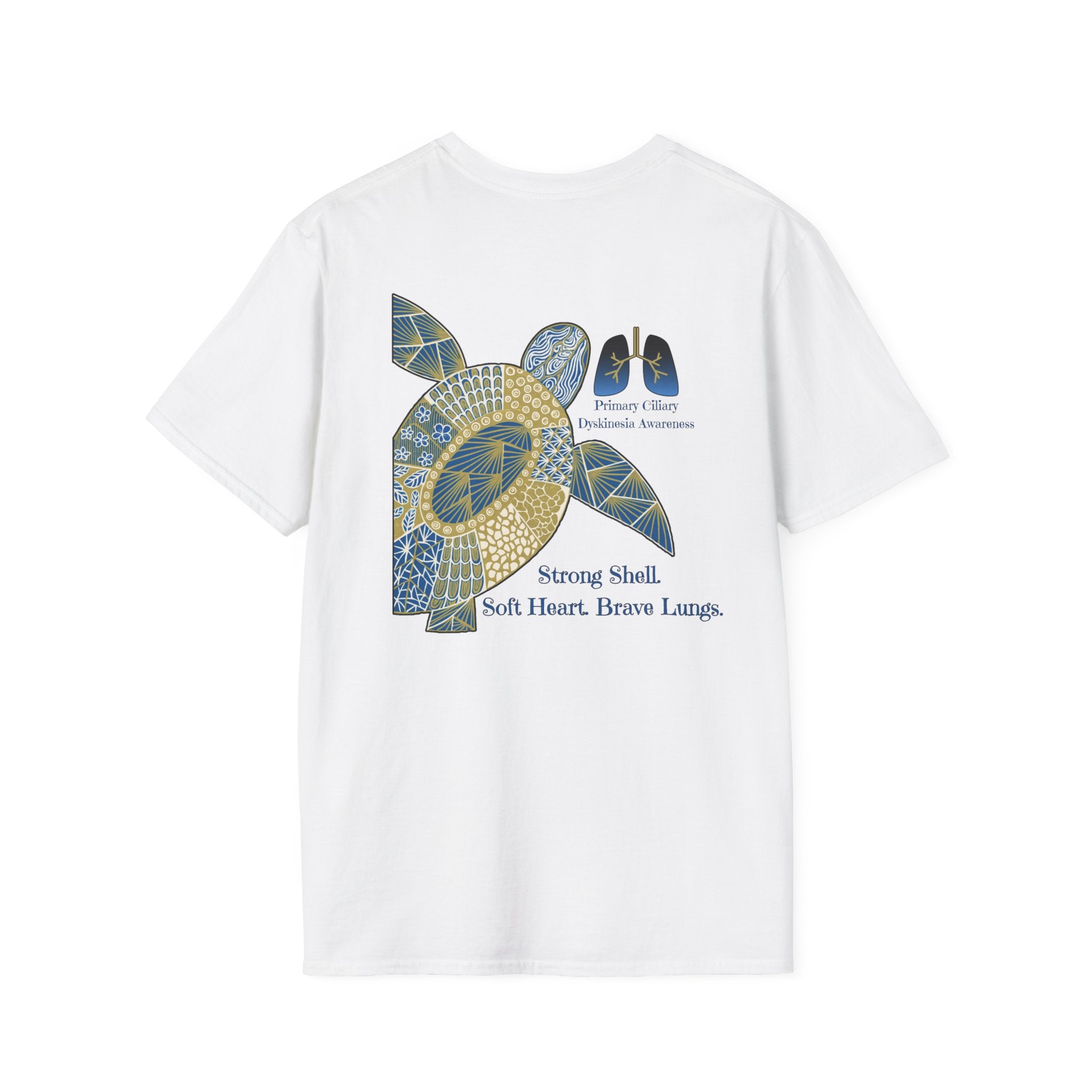 Strong Shell, Soft Heart, Brave Lungs PCD Tee
