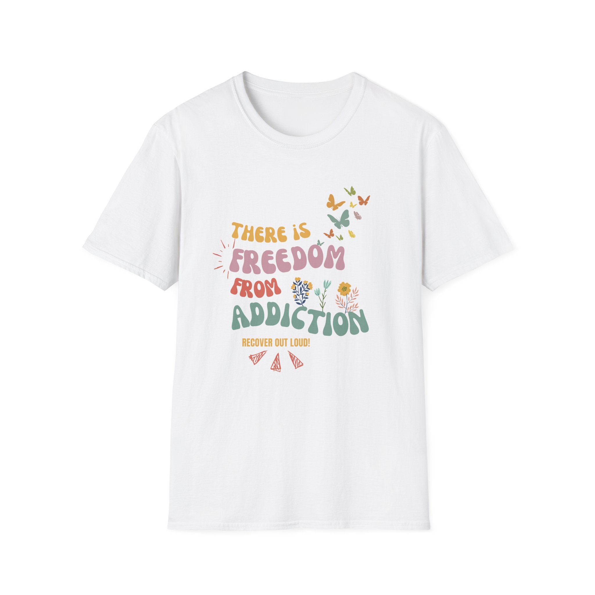 Recovery Addiction Freedom T-Shirt