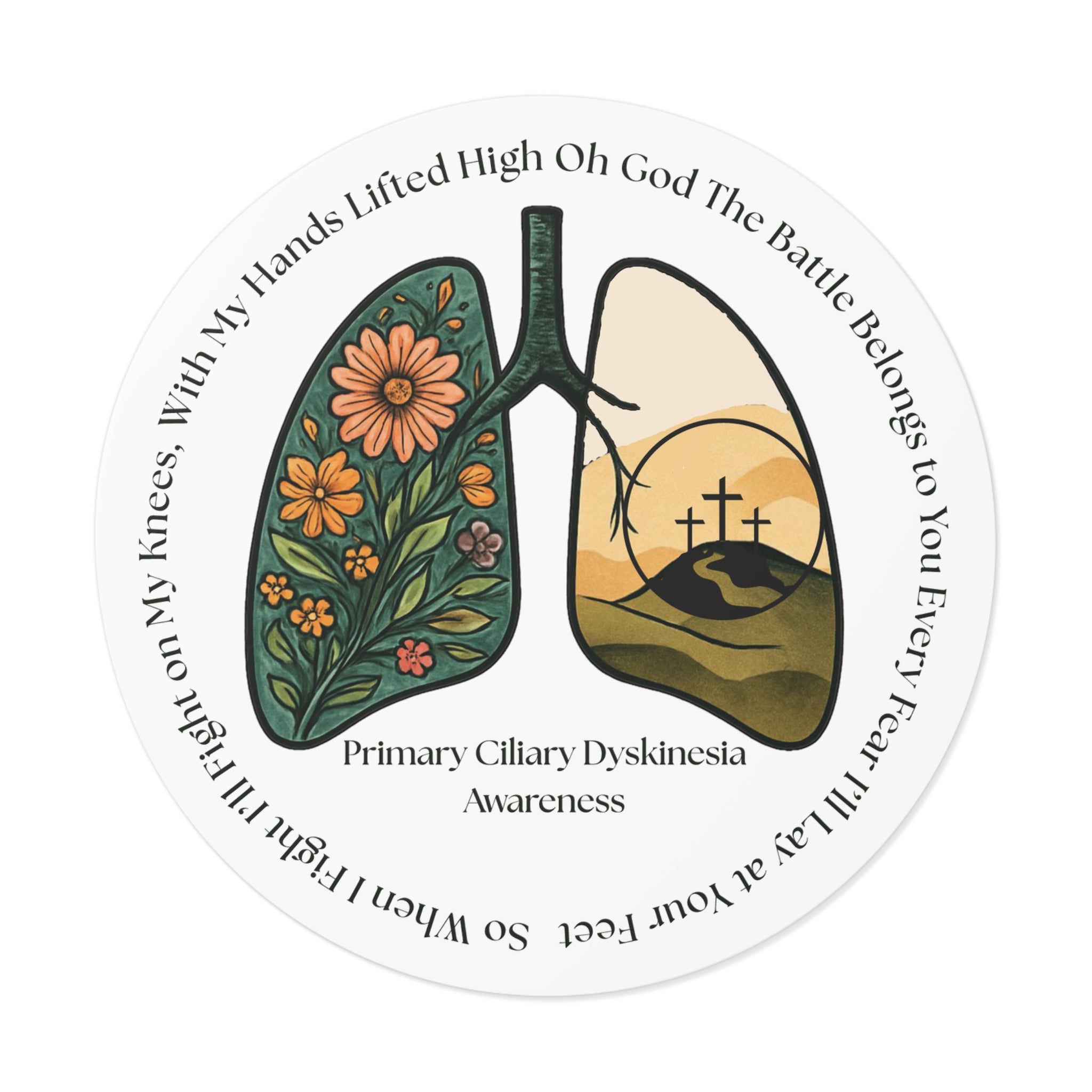 Vinyl Sticker - PCD Battle Belongs to You