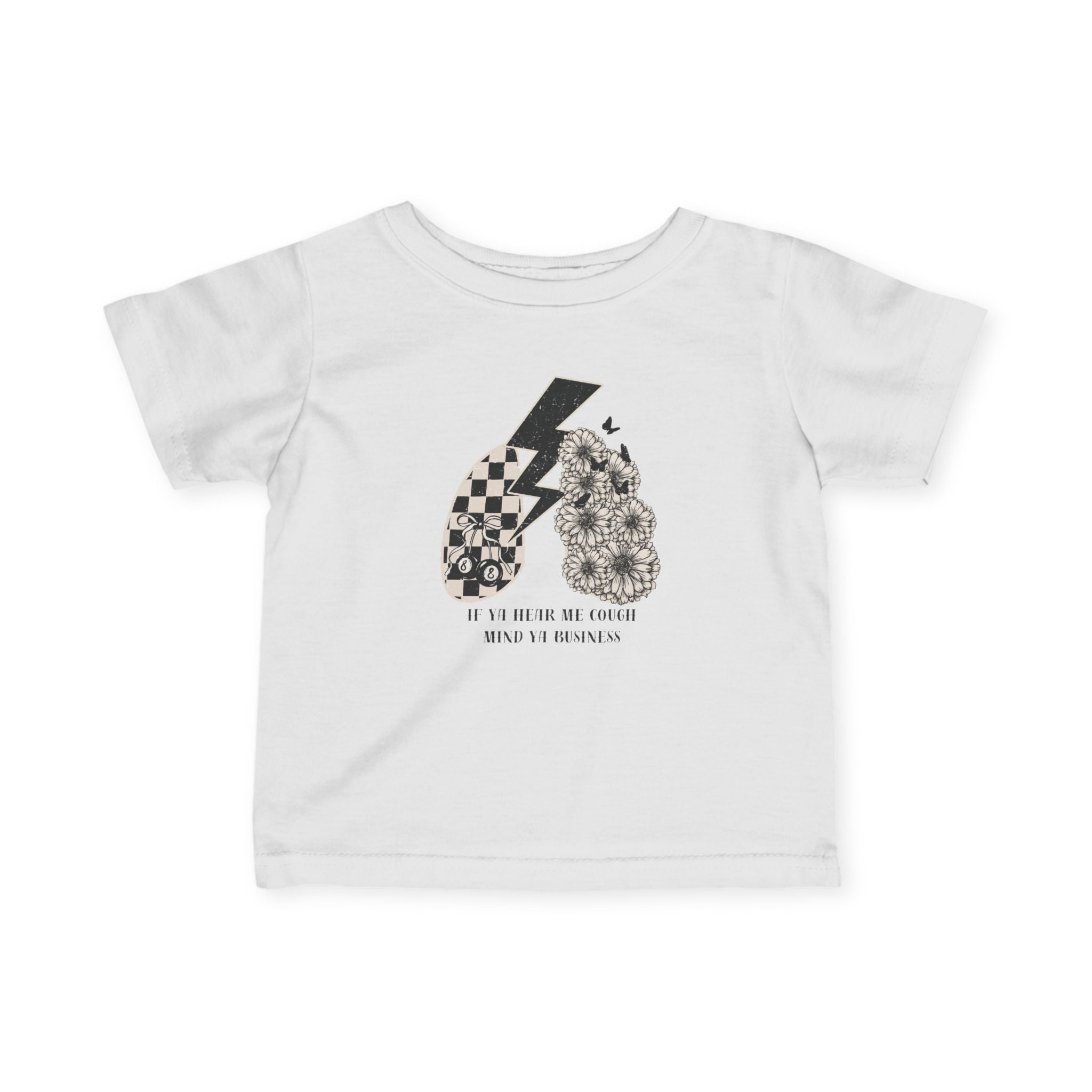 Infant Tee - Lungs Mind ya Business