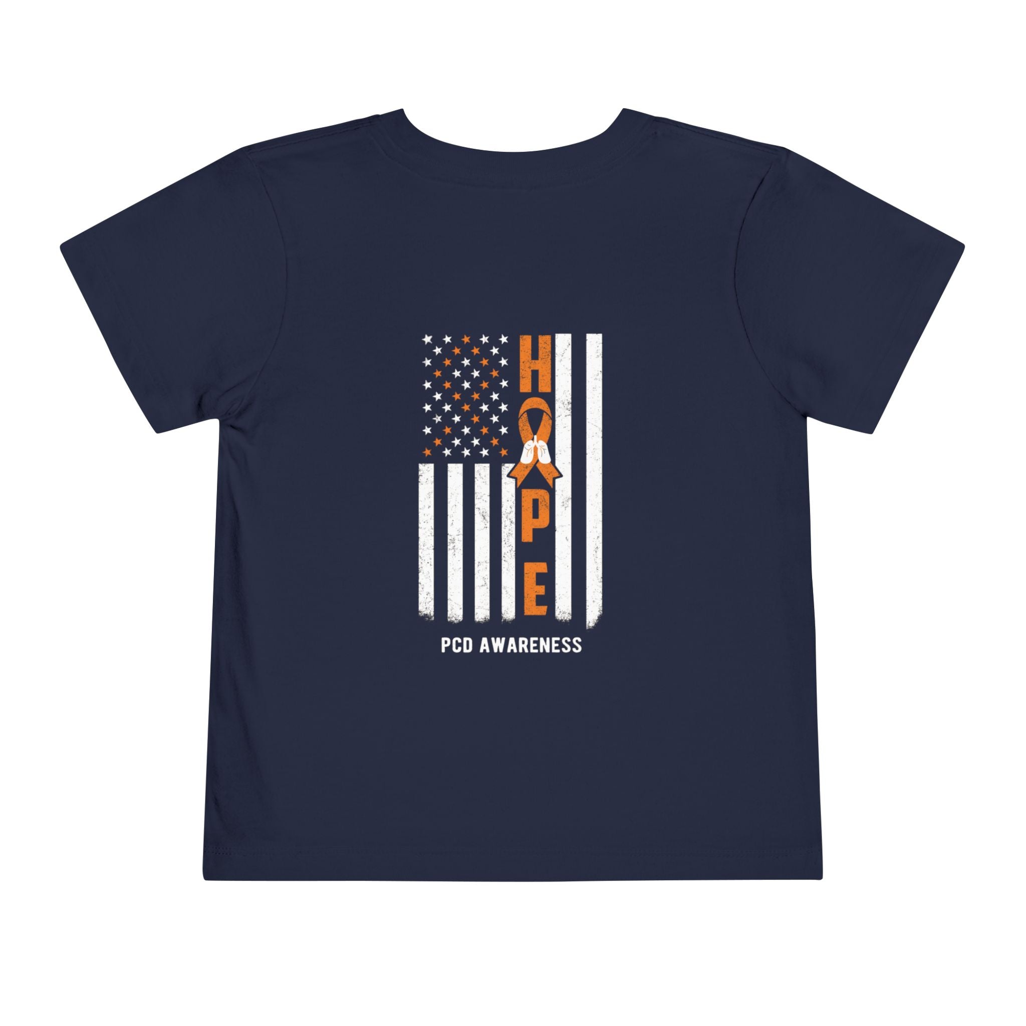 Toddler Tee PCD Awareness Flag Shirt