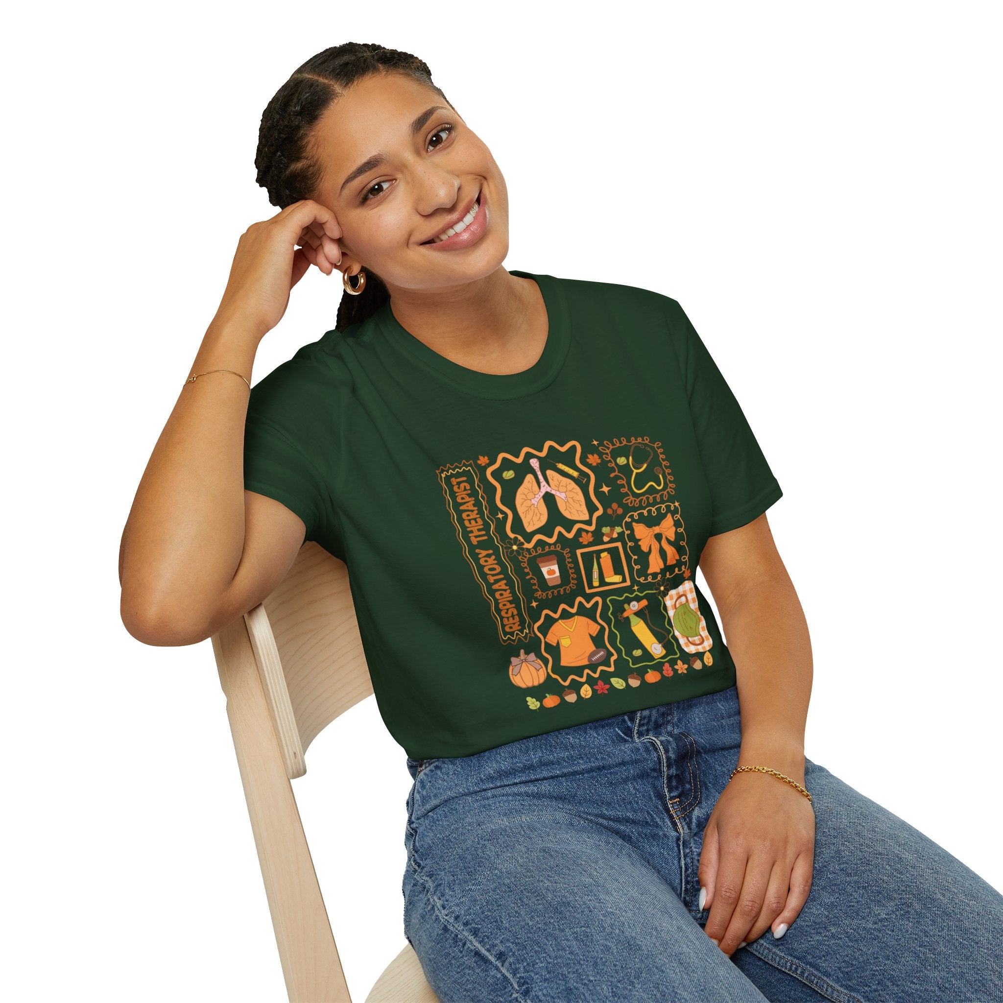 Fall Vibes Respiratory Therapist T-Shirt