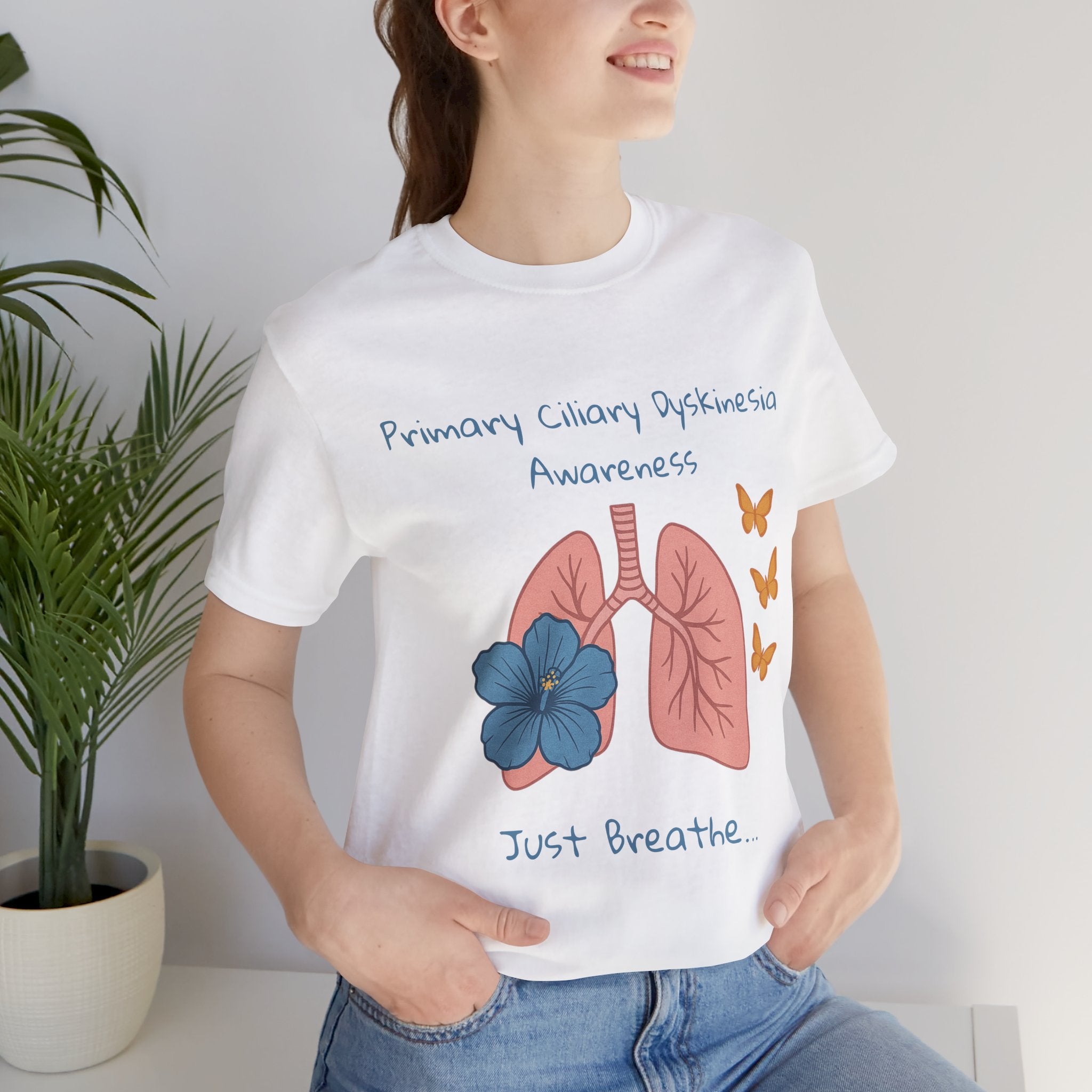PCD Just Breathe Awareness T-Shirt