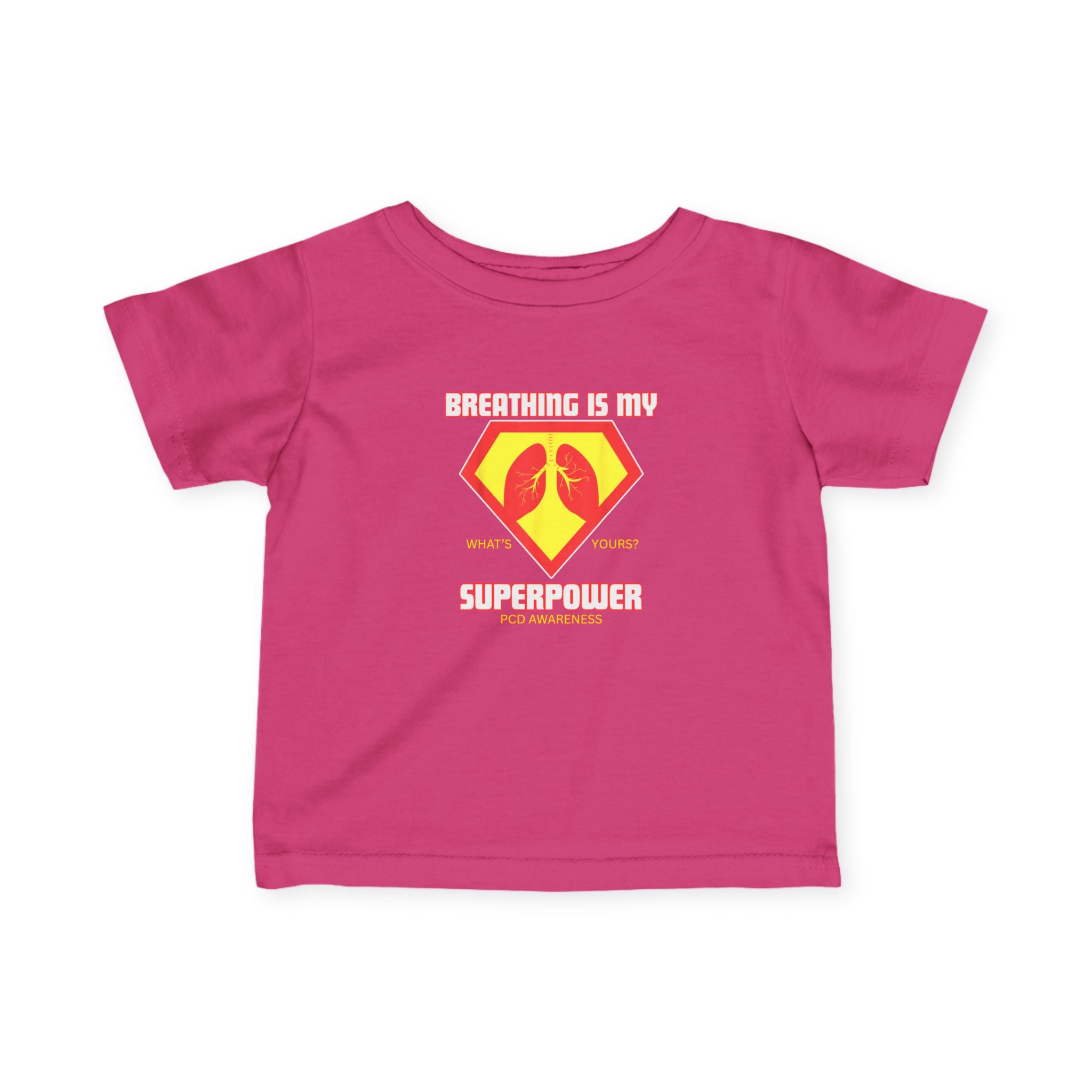 Infant Tee - Breathing is my superpower PCD
