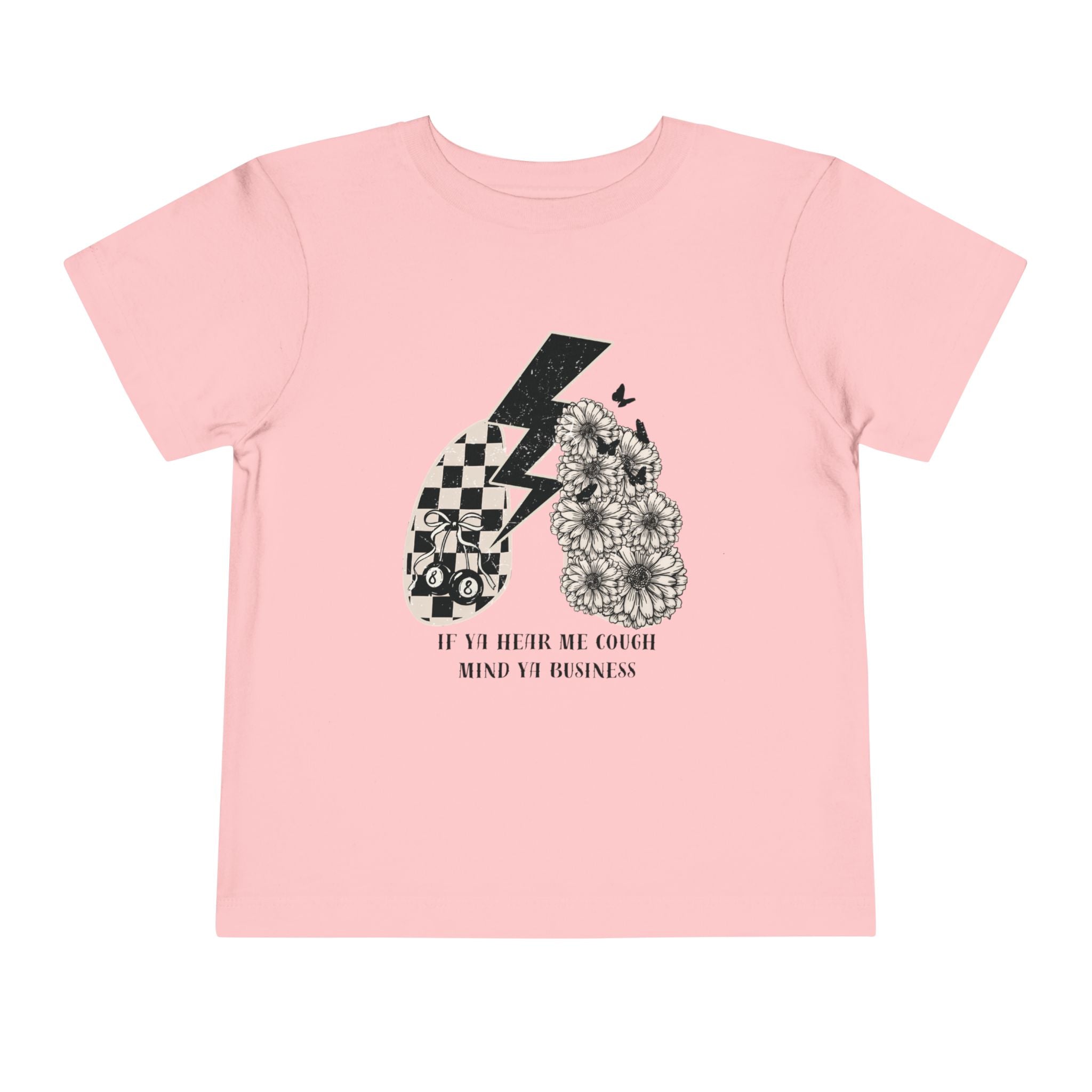 Toddler Tee Lungs Mind ya Business