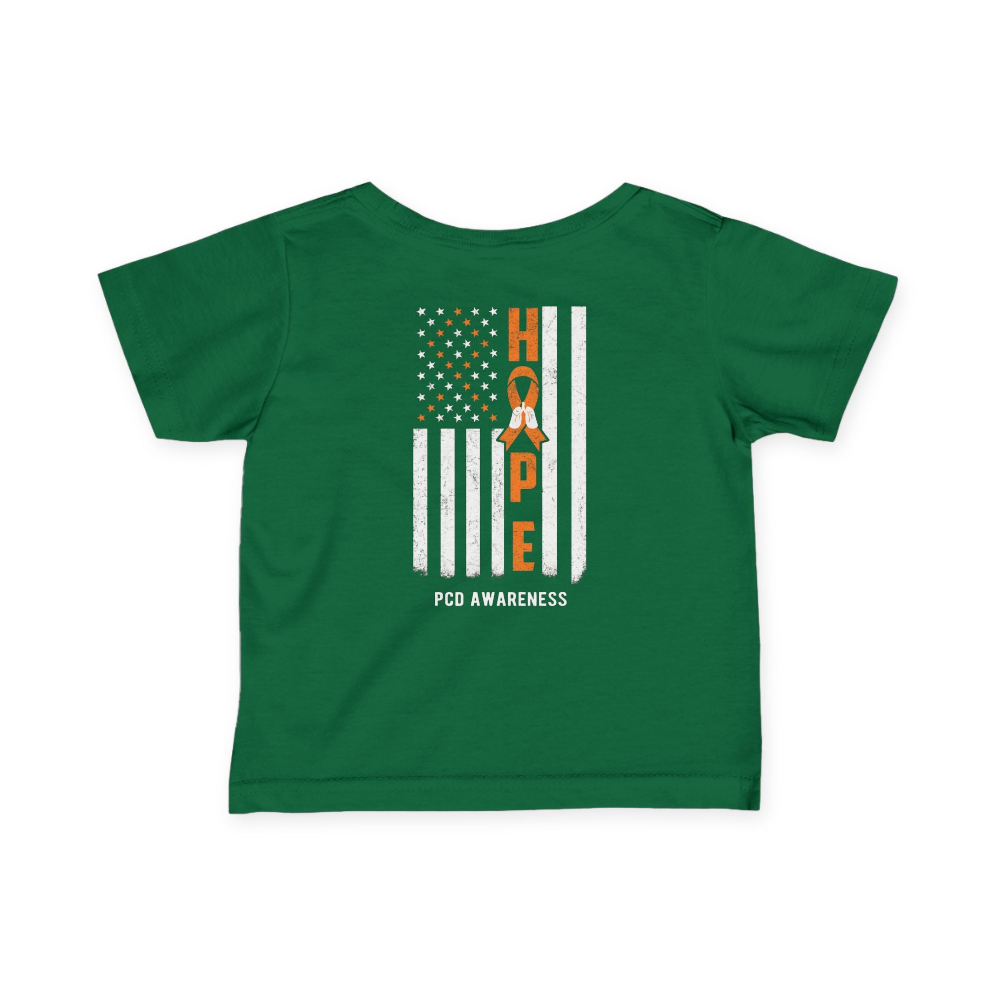 Infant Tee - PCD Awareness Flag Design
