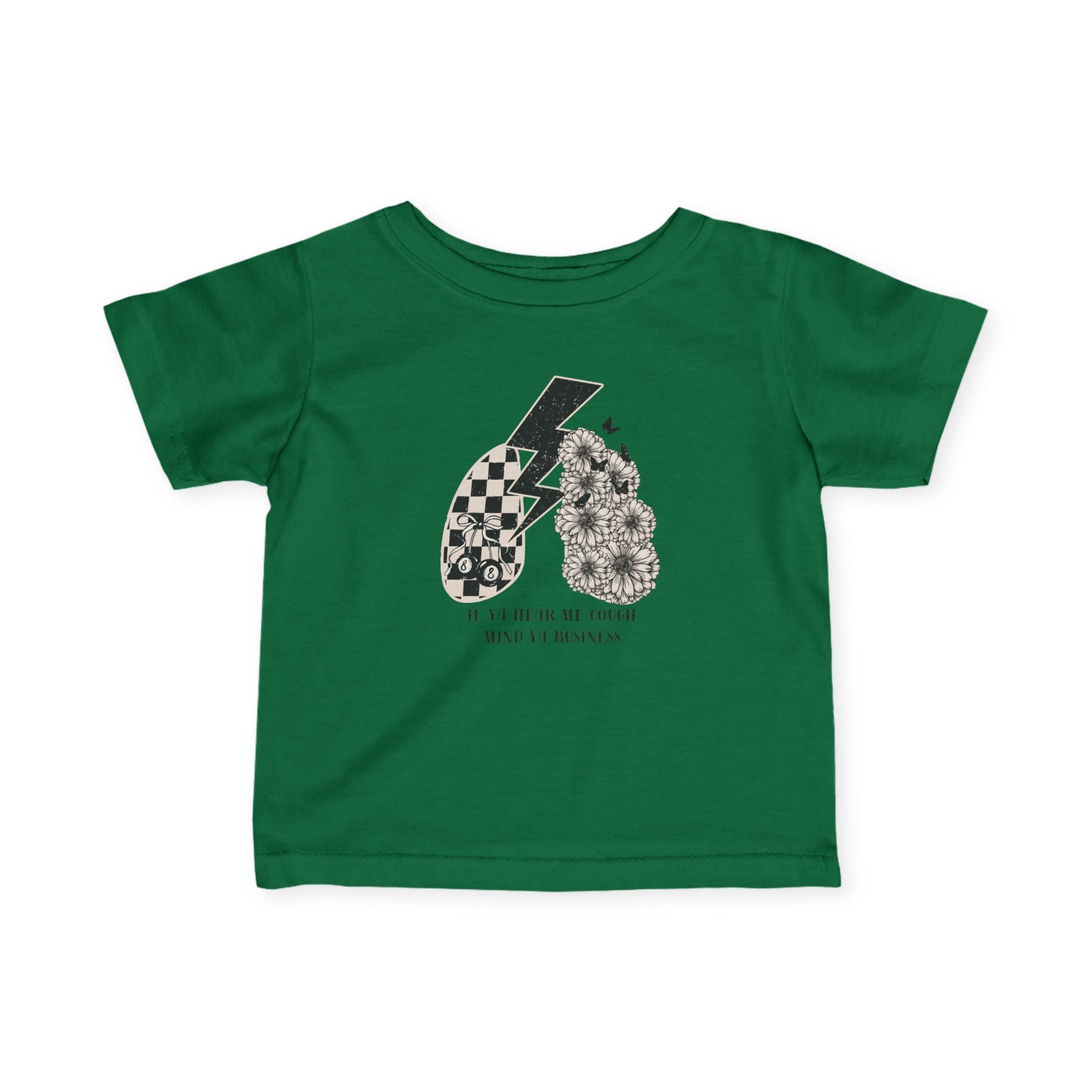 Infant Tee - Lungs Mind ya Business