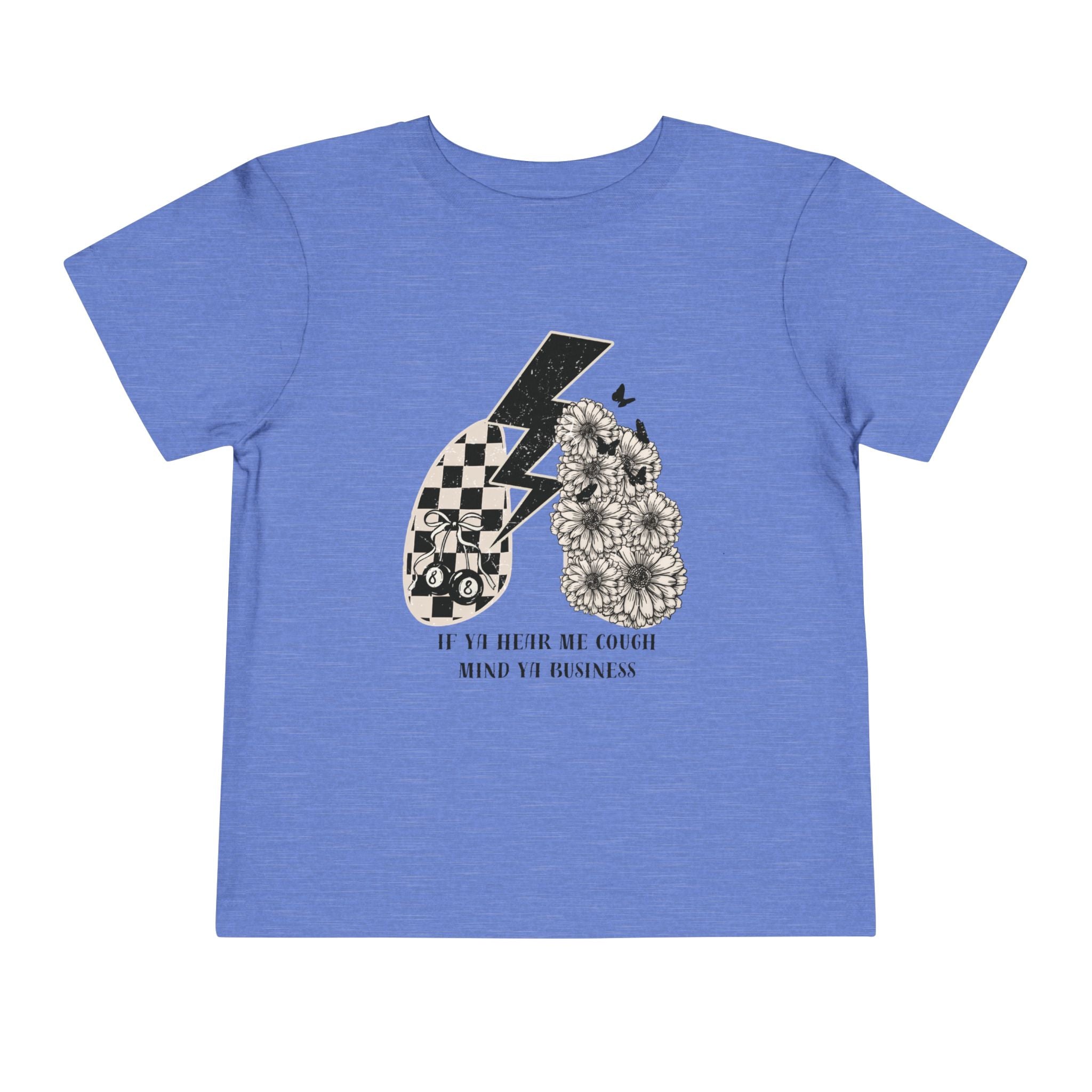 Toddler Tee Lungs Mind ya Business