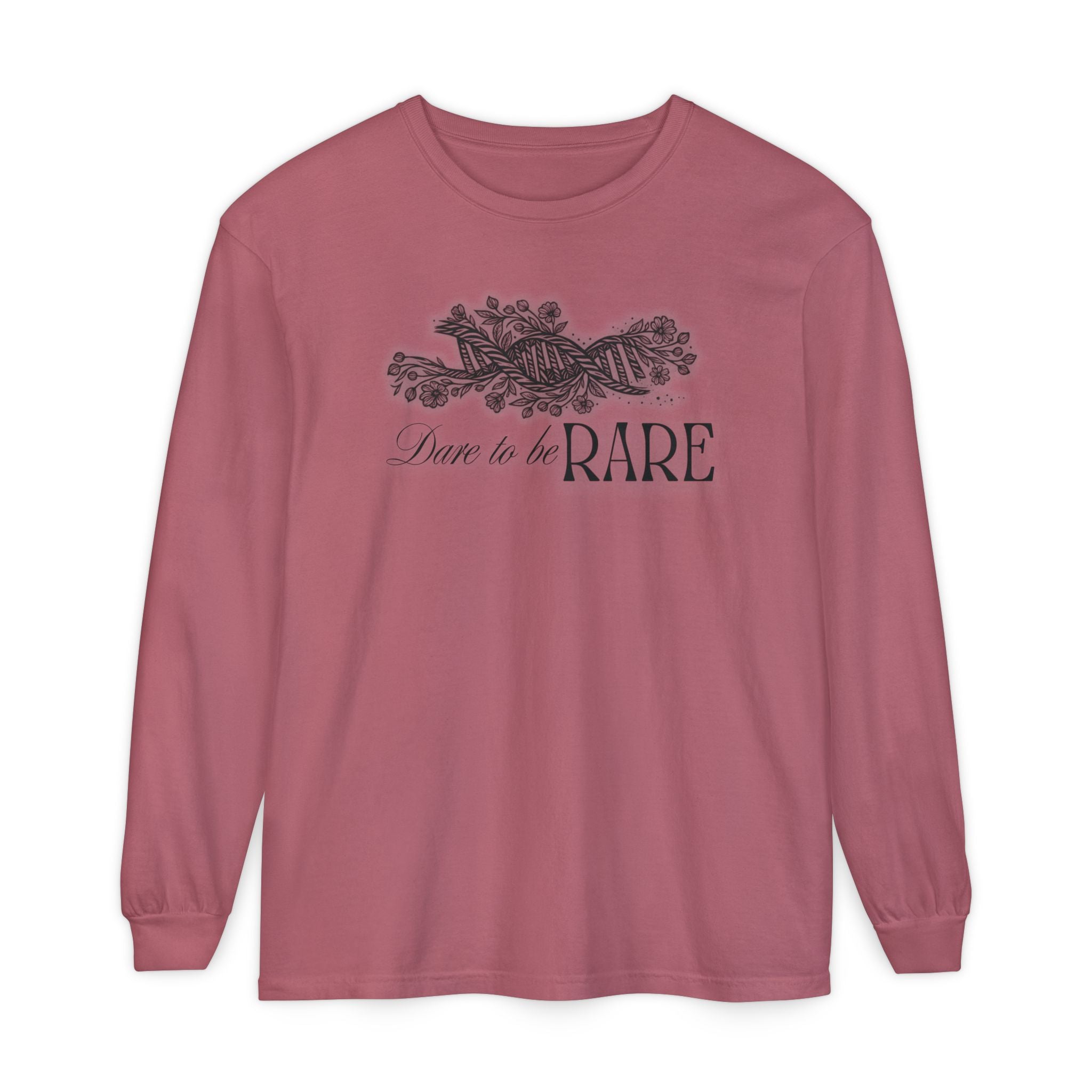 Long Sleeve T-Shirt Dare to be Rare Design