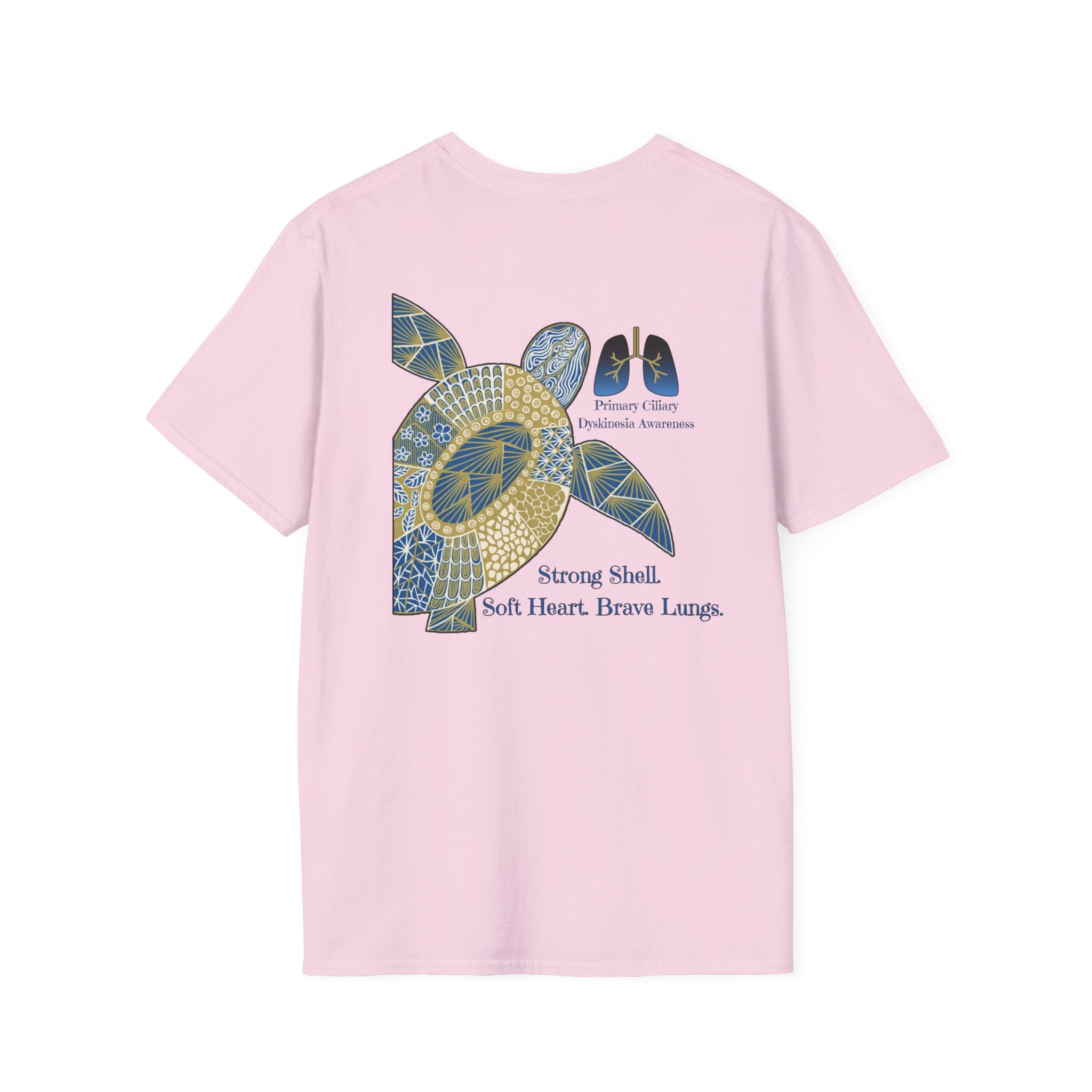 Strong Shell, Soft Heart, Brave Lungs PCD Tee