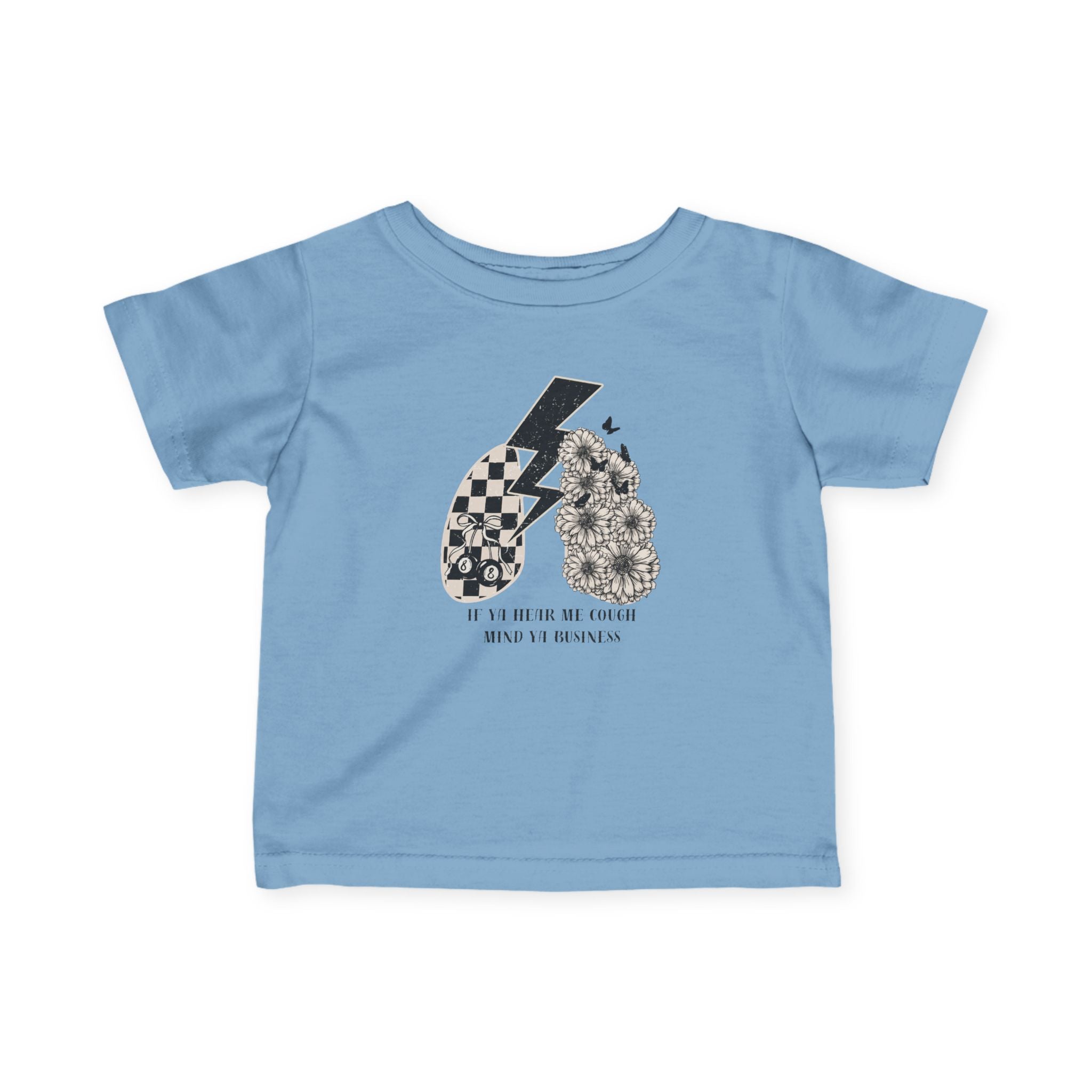 Infant Tee - Lungs Mind ya Business