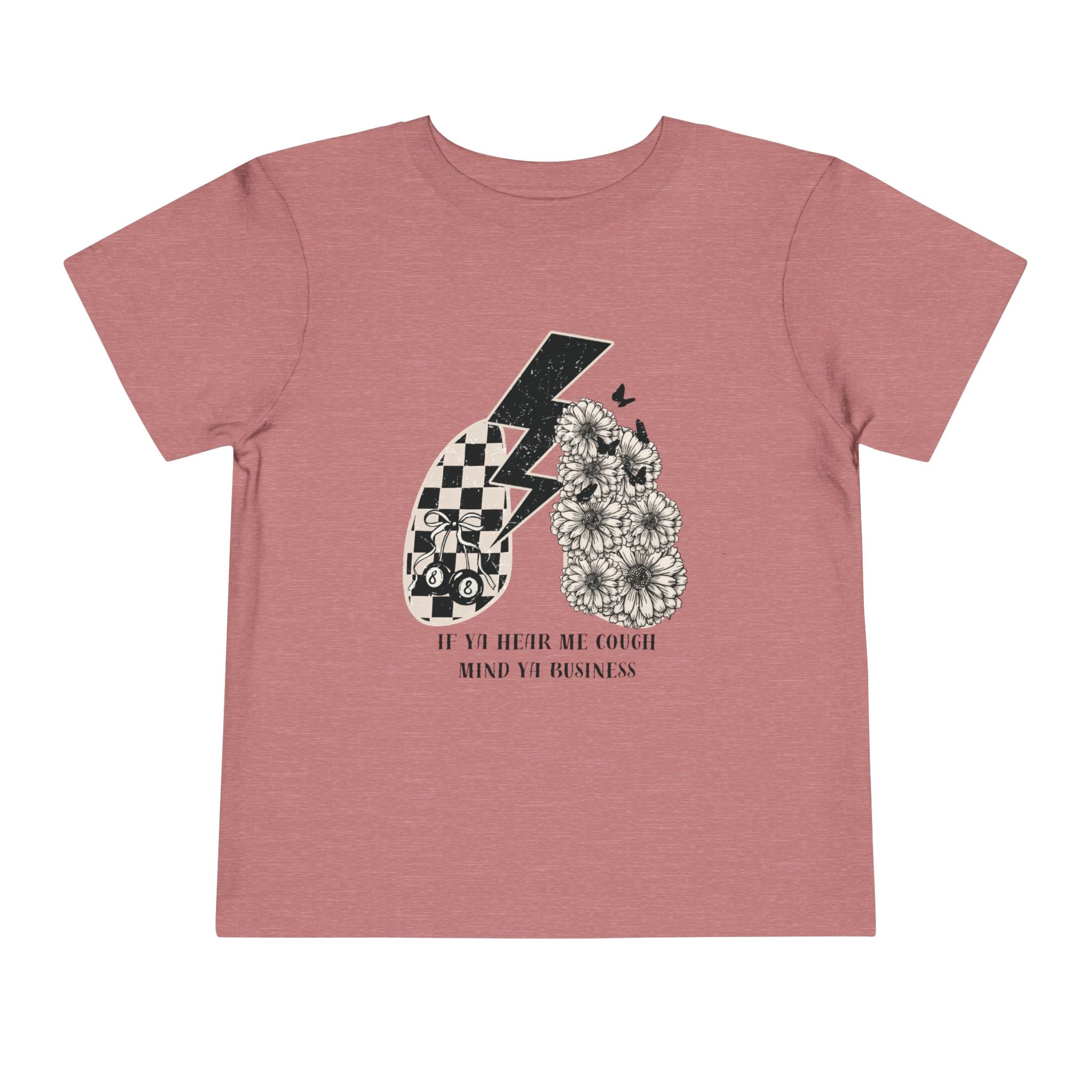Toddler Tee Lungs Mind ya Business