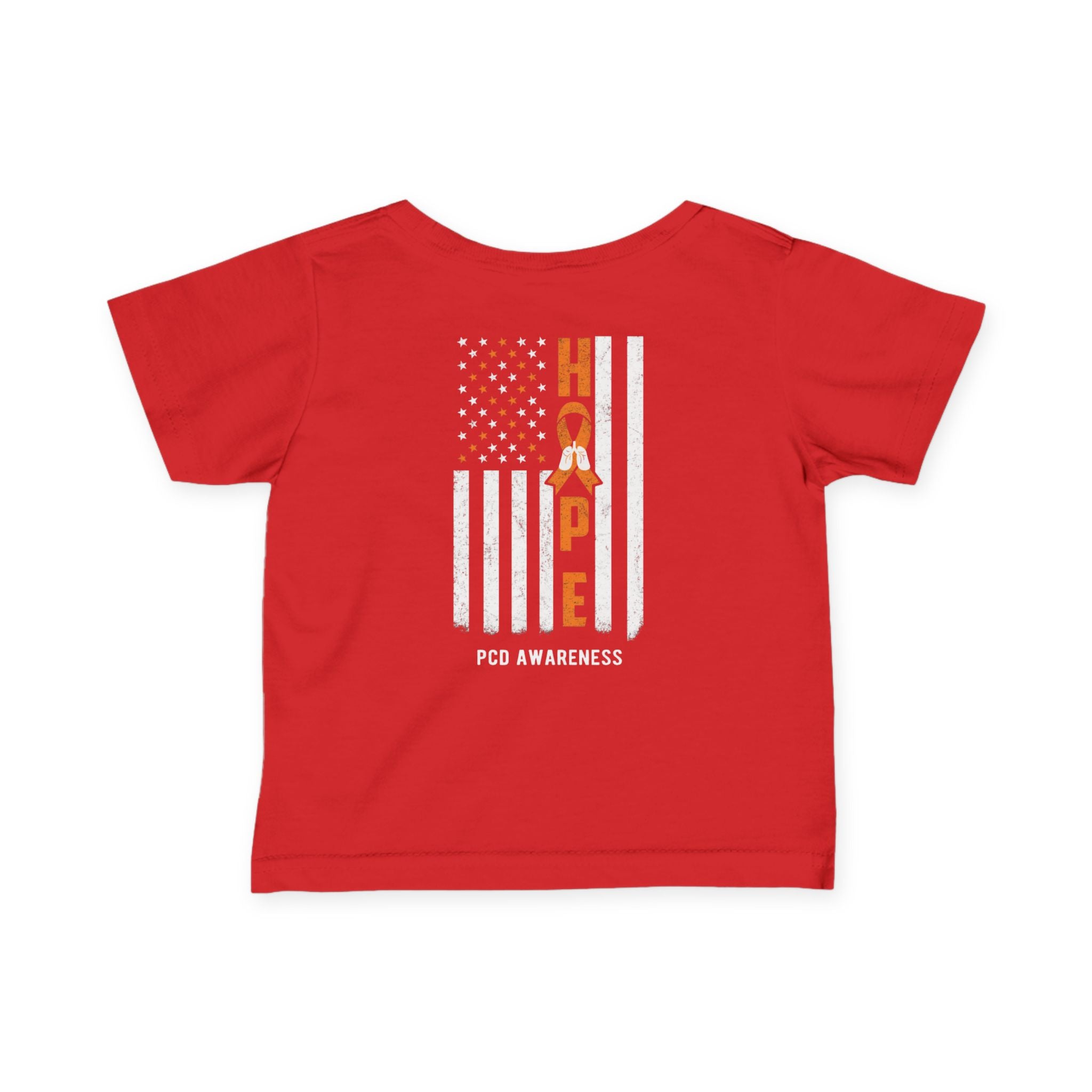Infant Tee - PCD Awareness Flag Design