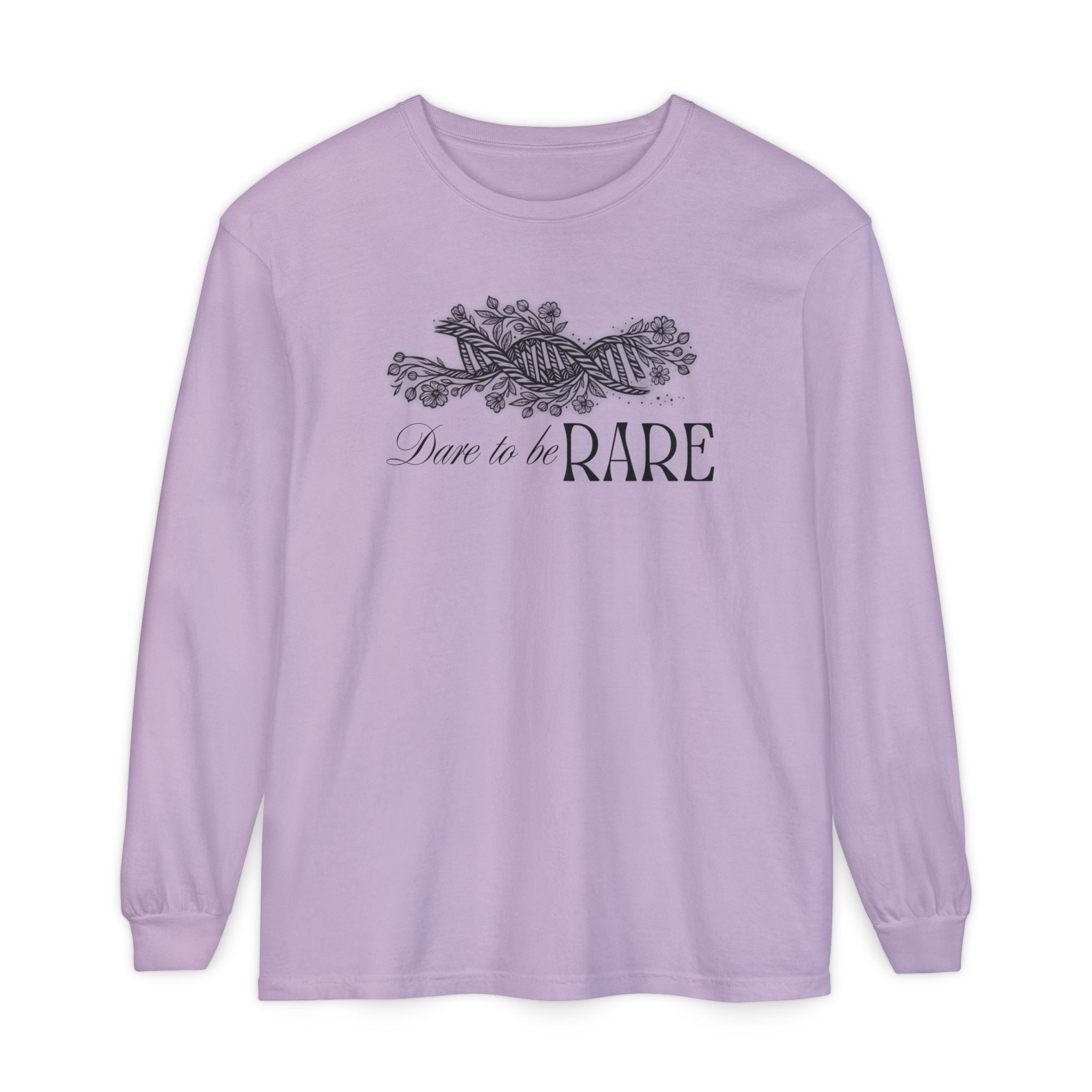 Long Sleeve T-Shirt Dare to be Rare Design
