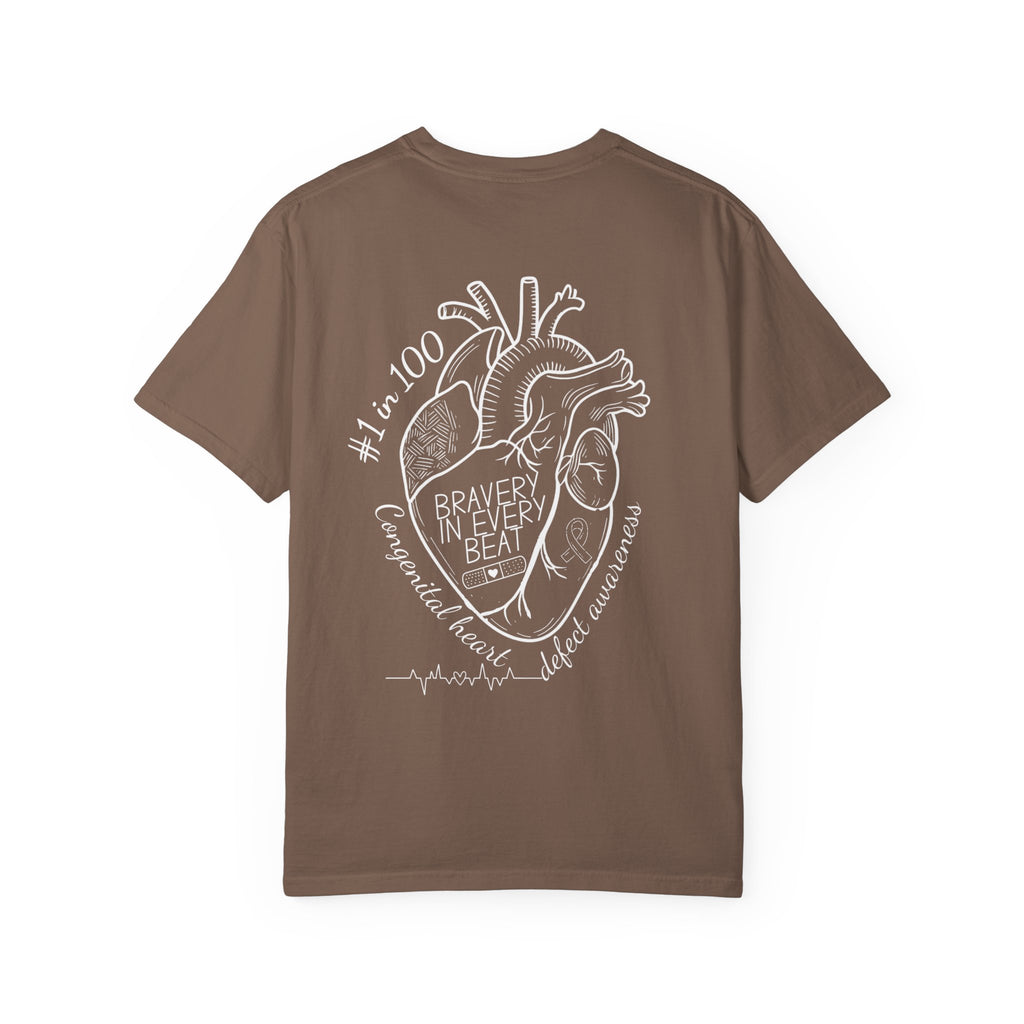 Bravery in Every Beat CHD T-Shirt