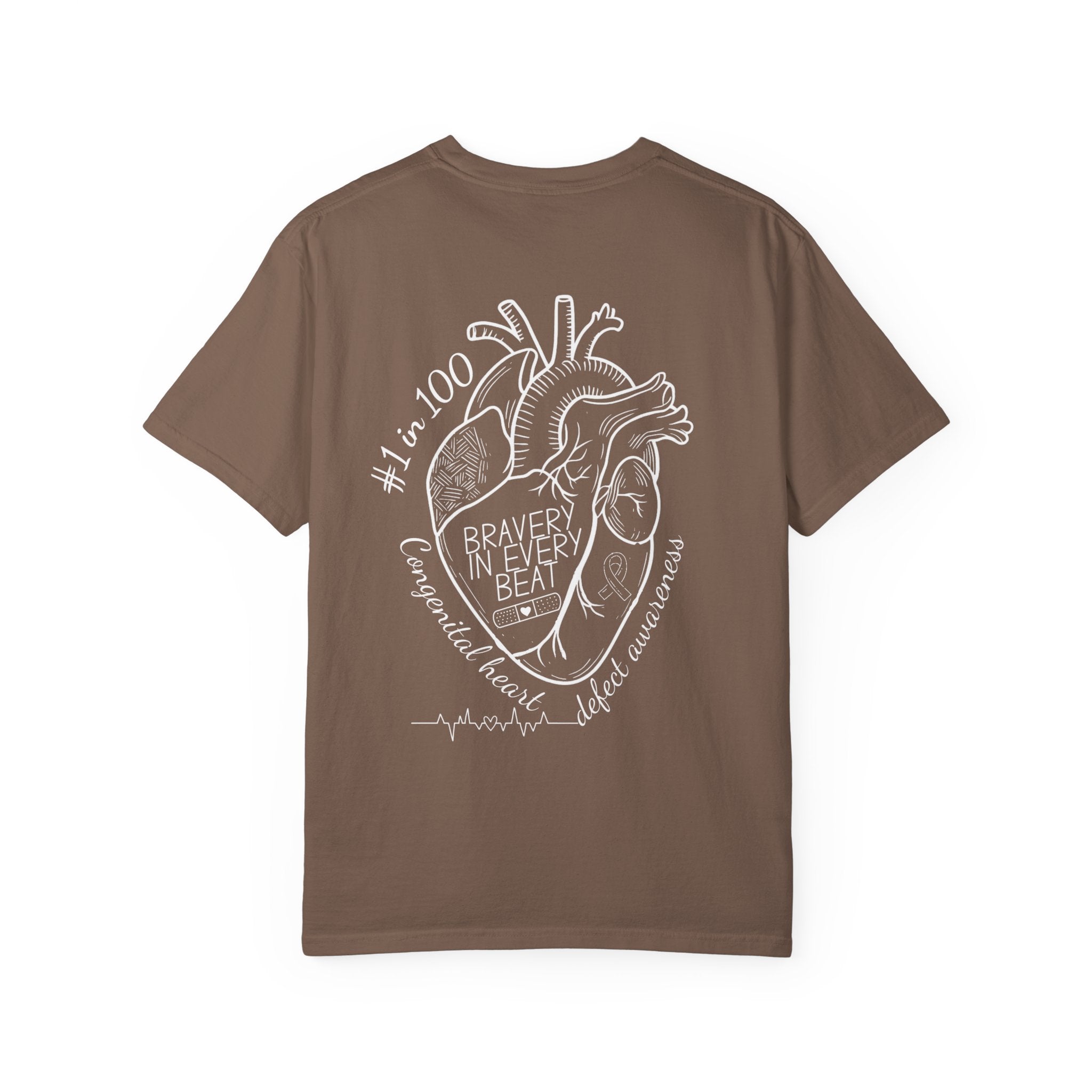 Bravery in Every Beat CHD T-Shirt