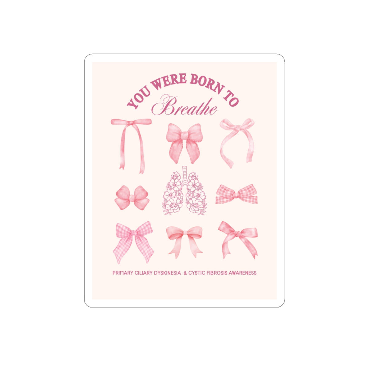 Born to Breathe Stickers