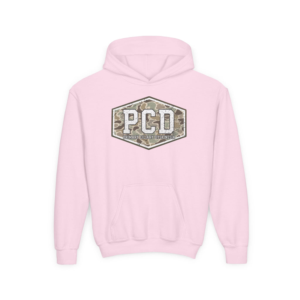 Youth Hoodie – PCD Camo Logo Pullover