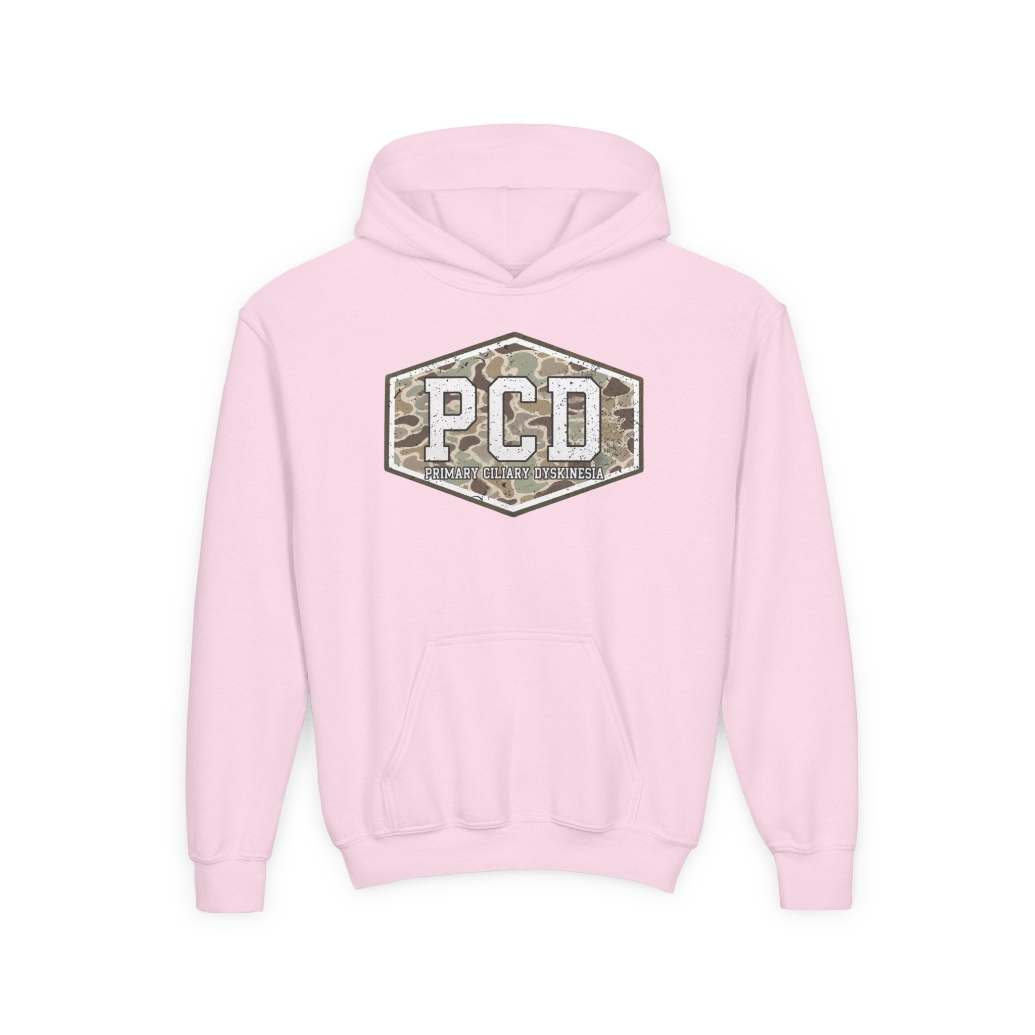 Youth Hoodie – PCD Camo Logo Pullover