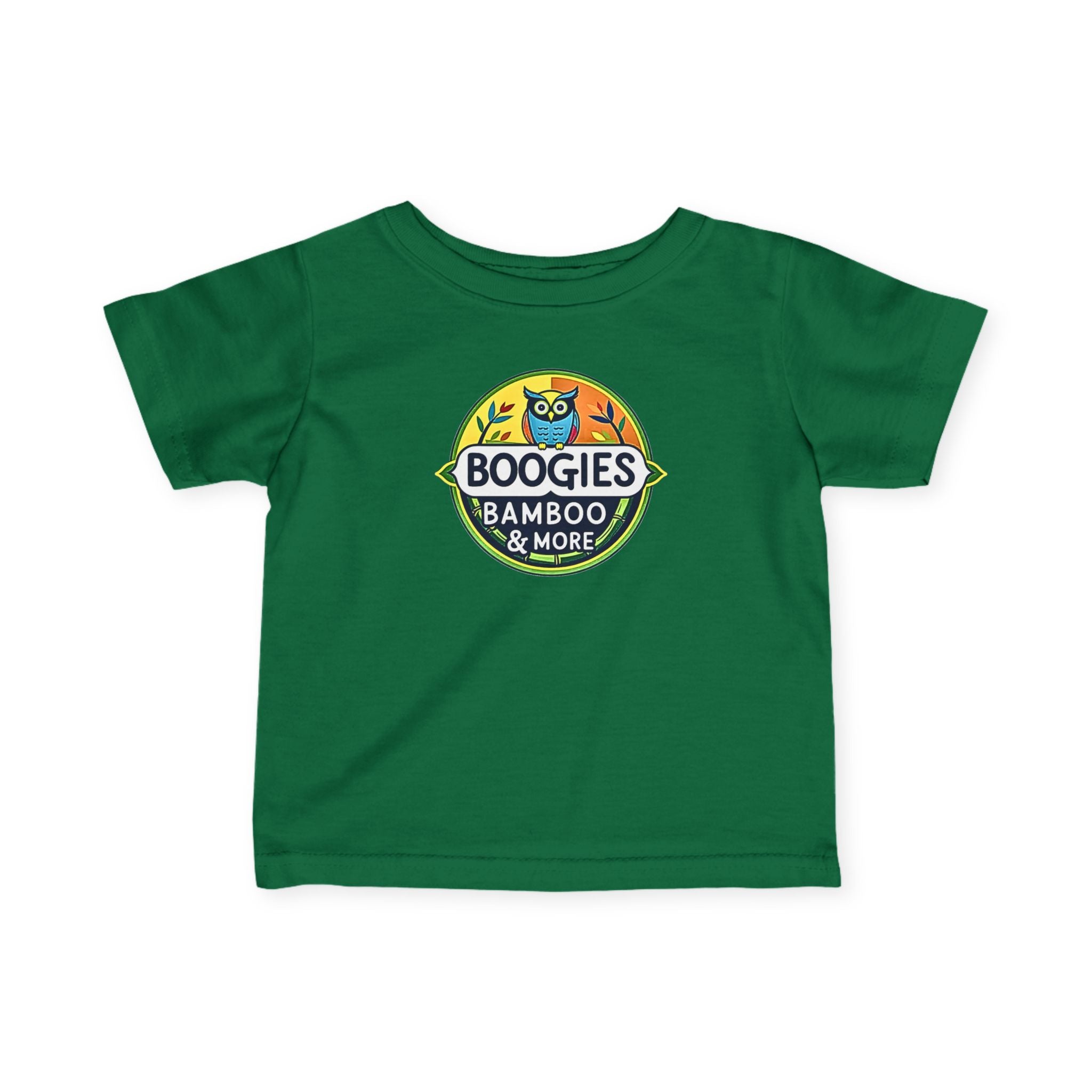 Infant Tee — 'Boogies Bamboo & More' Logo Baby Shirt