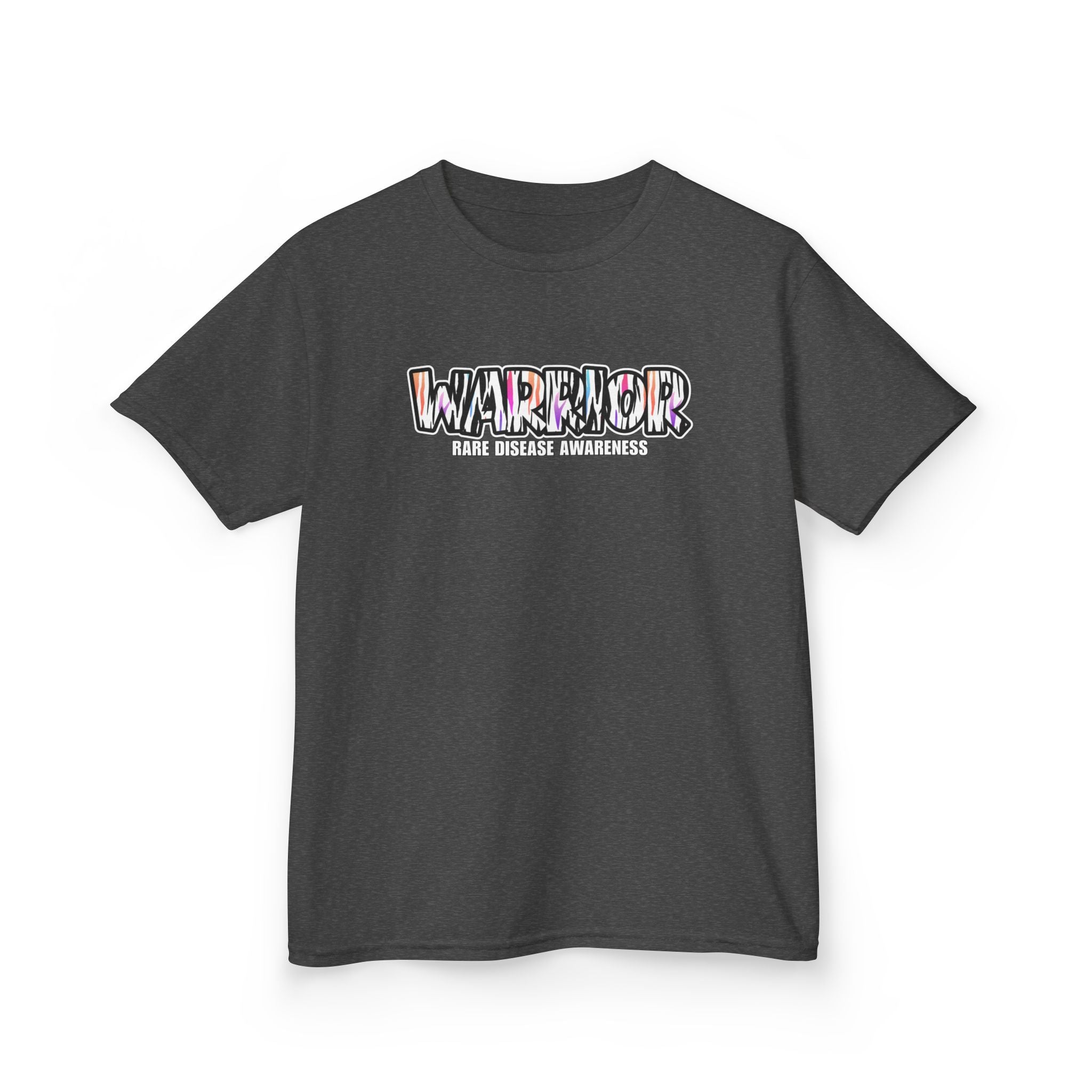 Youth Warrior Stripes Tee — Andme Bamboo Collab Graphic T-Shirt