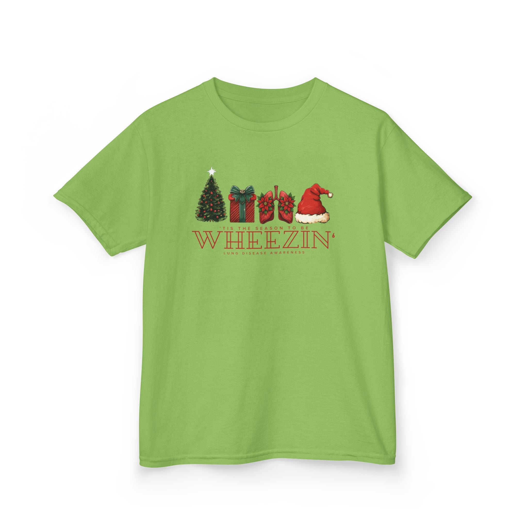 Tis the Season to Be Wheezin T-Shirt — Funny Holiday Christmas Tee