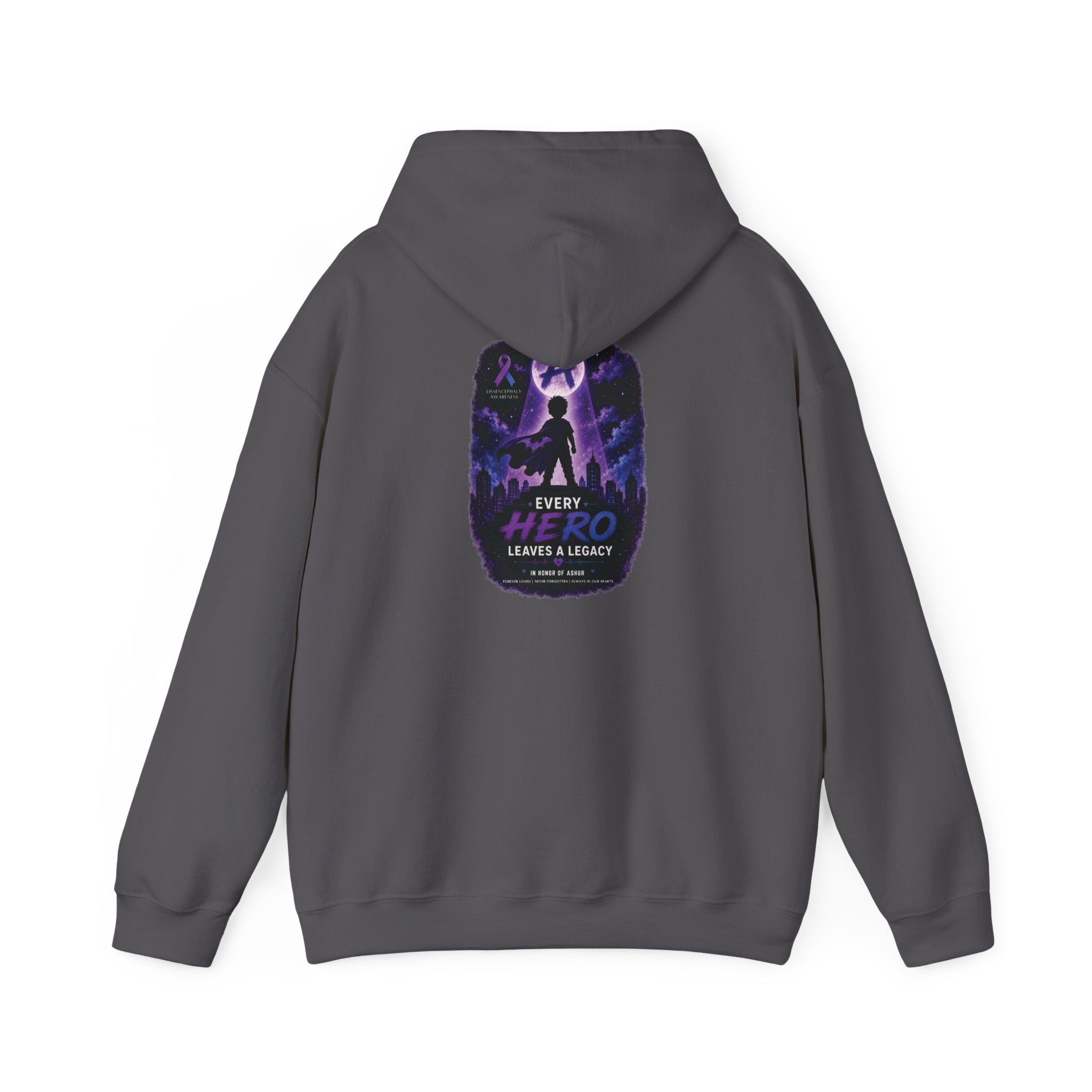 Every Hero Leaves a Legacy Hoodie- Ashur Fundraiser